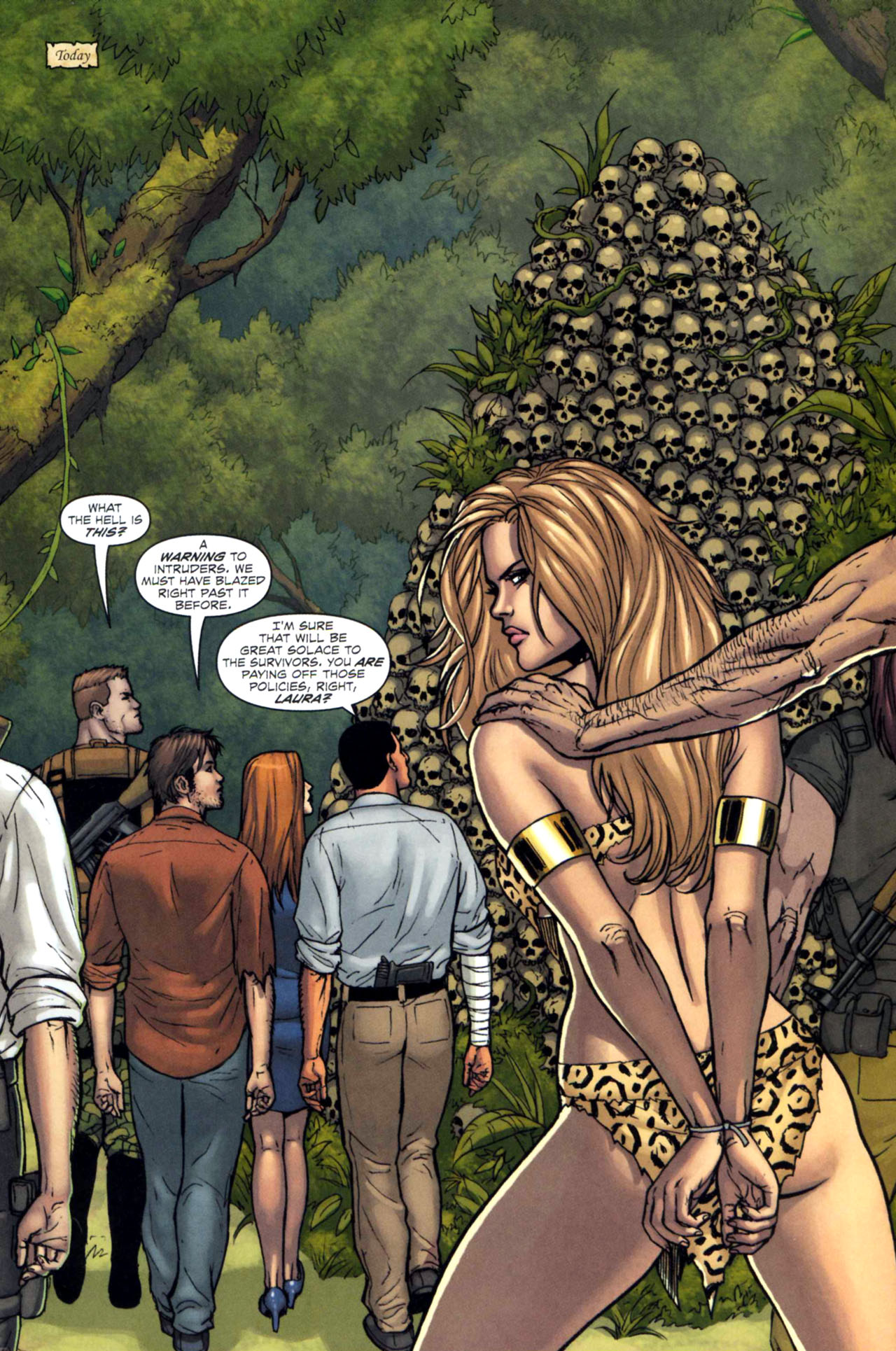 Read online Sheena, Queen of the Jungle comic -  Issue #5 - 5