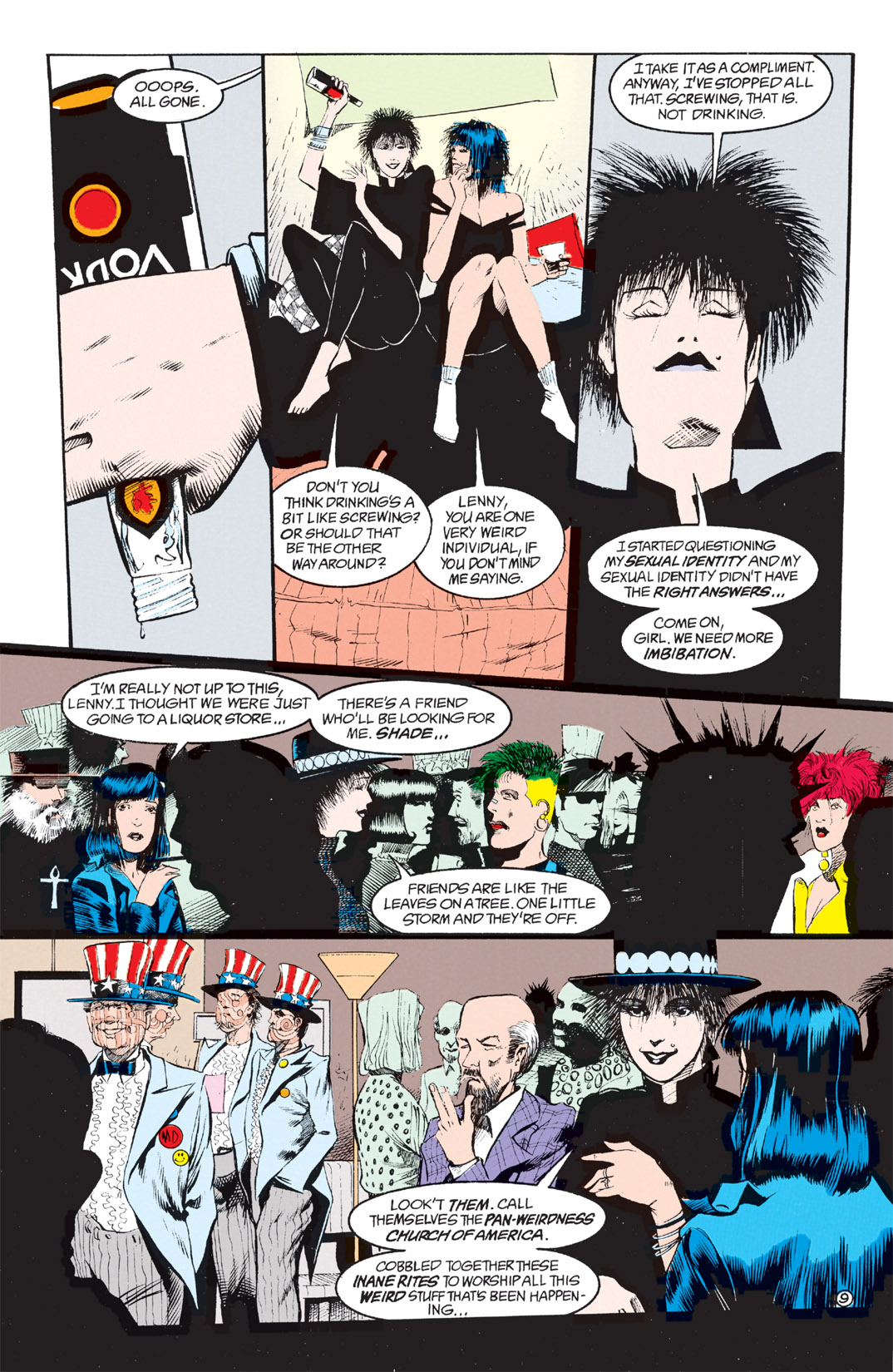 Read online Shade, the Changing Man comic -  Issue #8 - 8