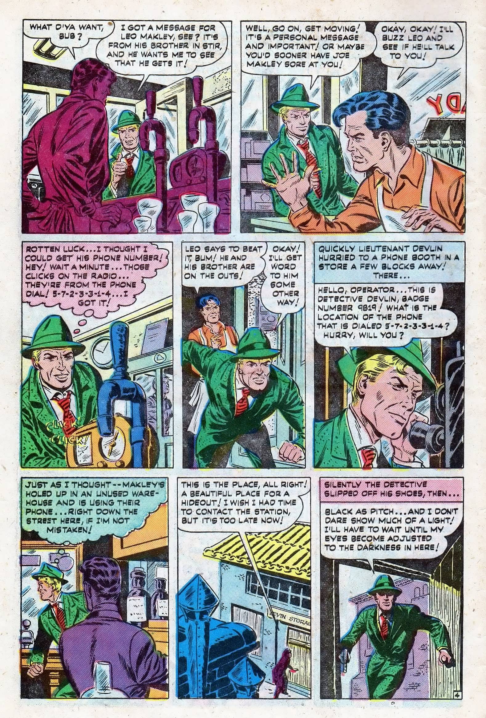 Read online Crime Cases Comics (1950) comic -  Issue #24 - 6