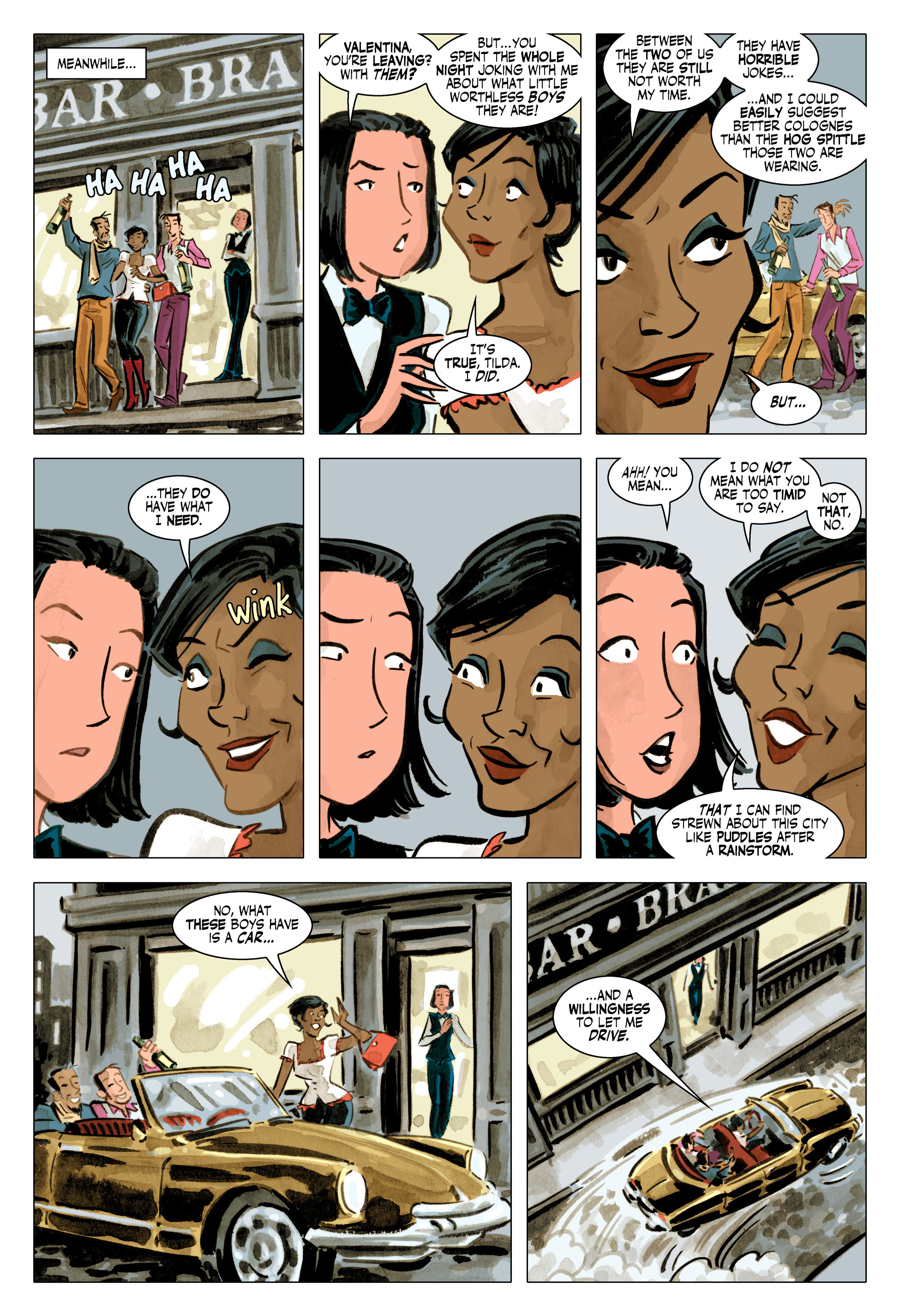 Read online Bandette (2012) comic -  Issue #15 - 9