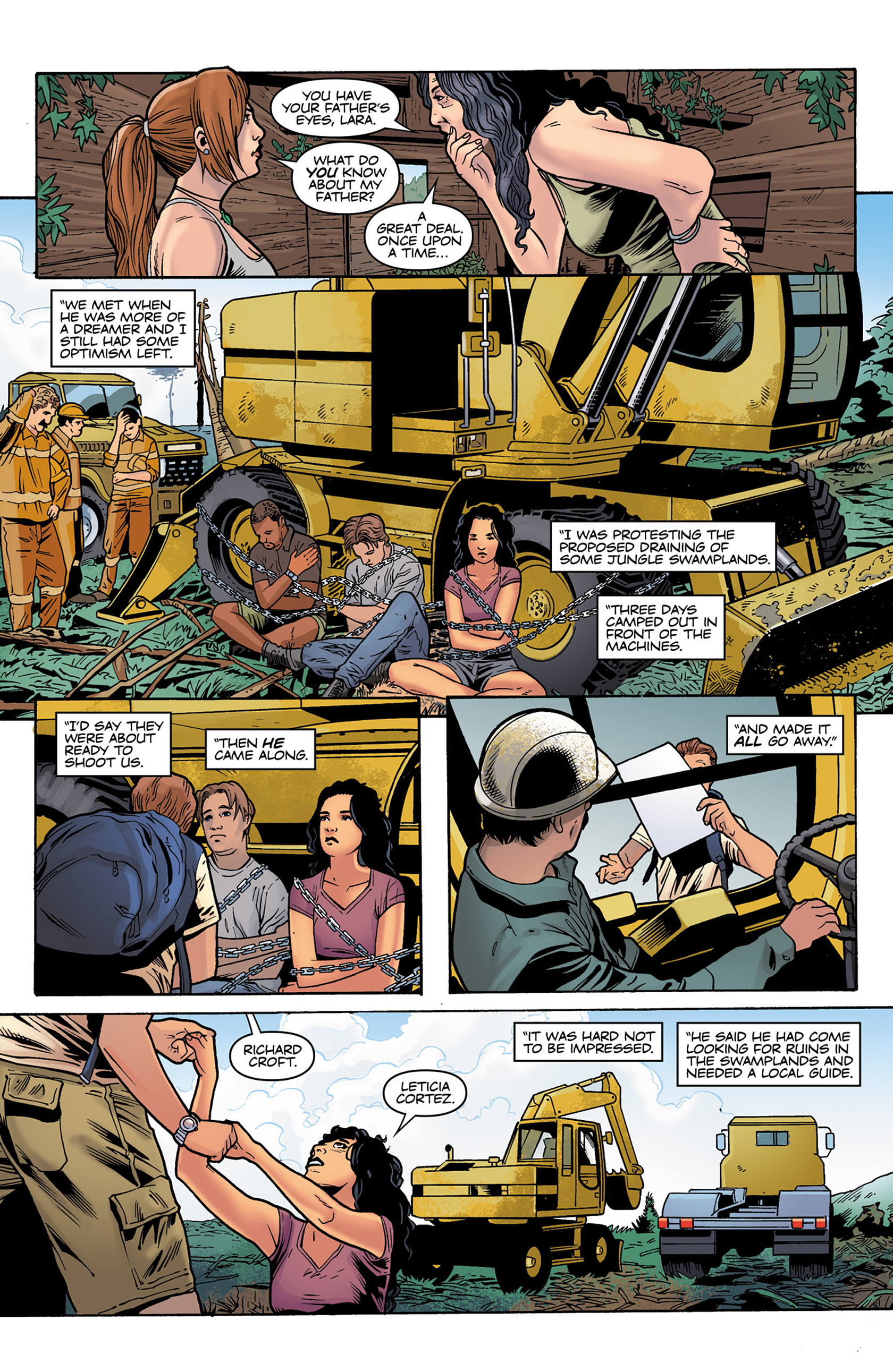Read online Tomb Raider (2014) comic -  Issue #16 - 18