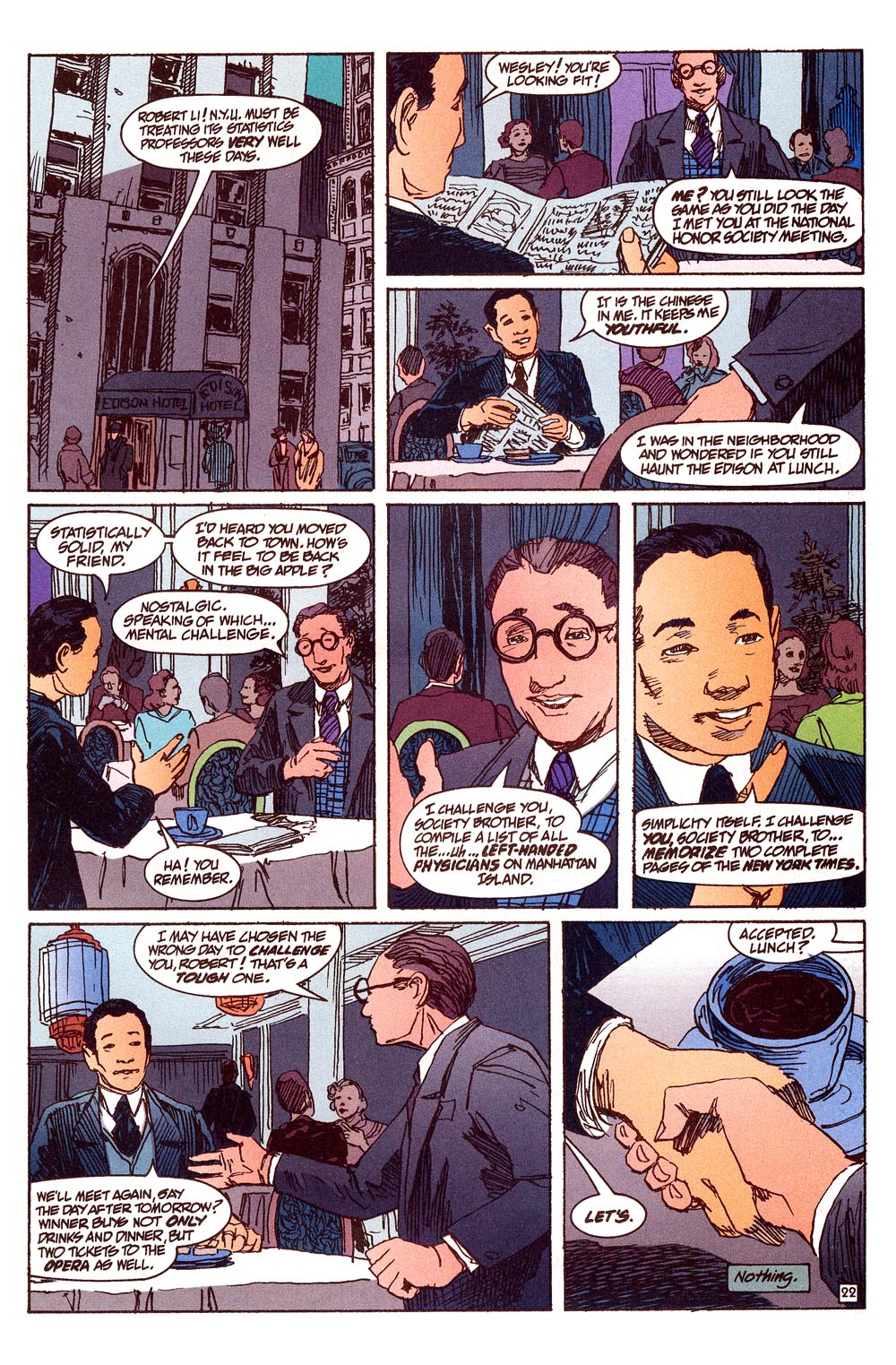 Read online Sandman Mystery Theatre comic -  Issue #22 - 22