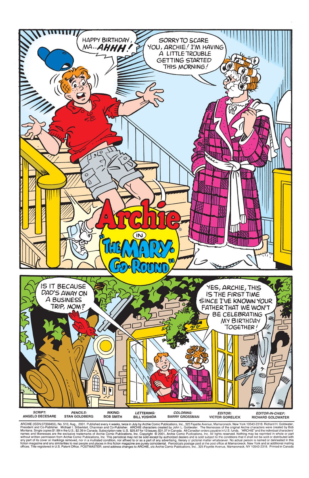 Read online Archie (1960) comic -  Issue #510 - 2