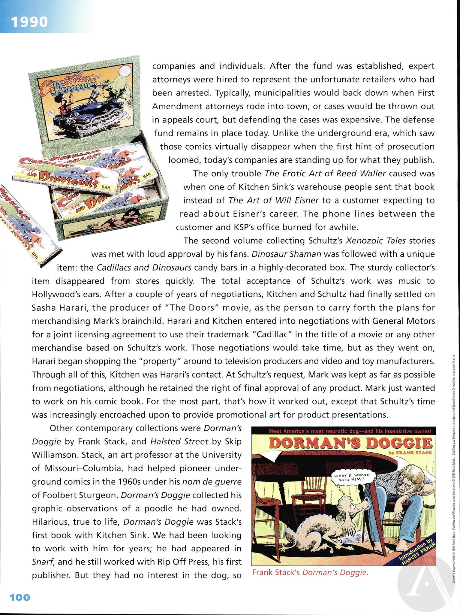 Read online Kitchen Sink Press: The First 25 Years comic -  Issue # TPB - 102