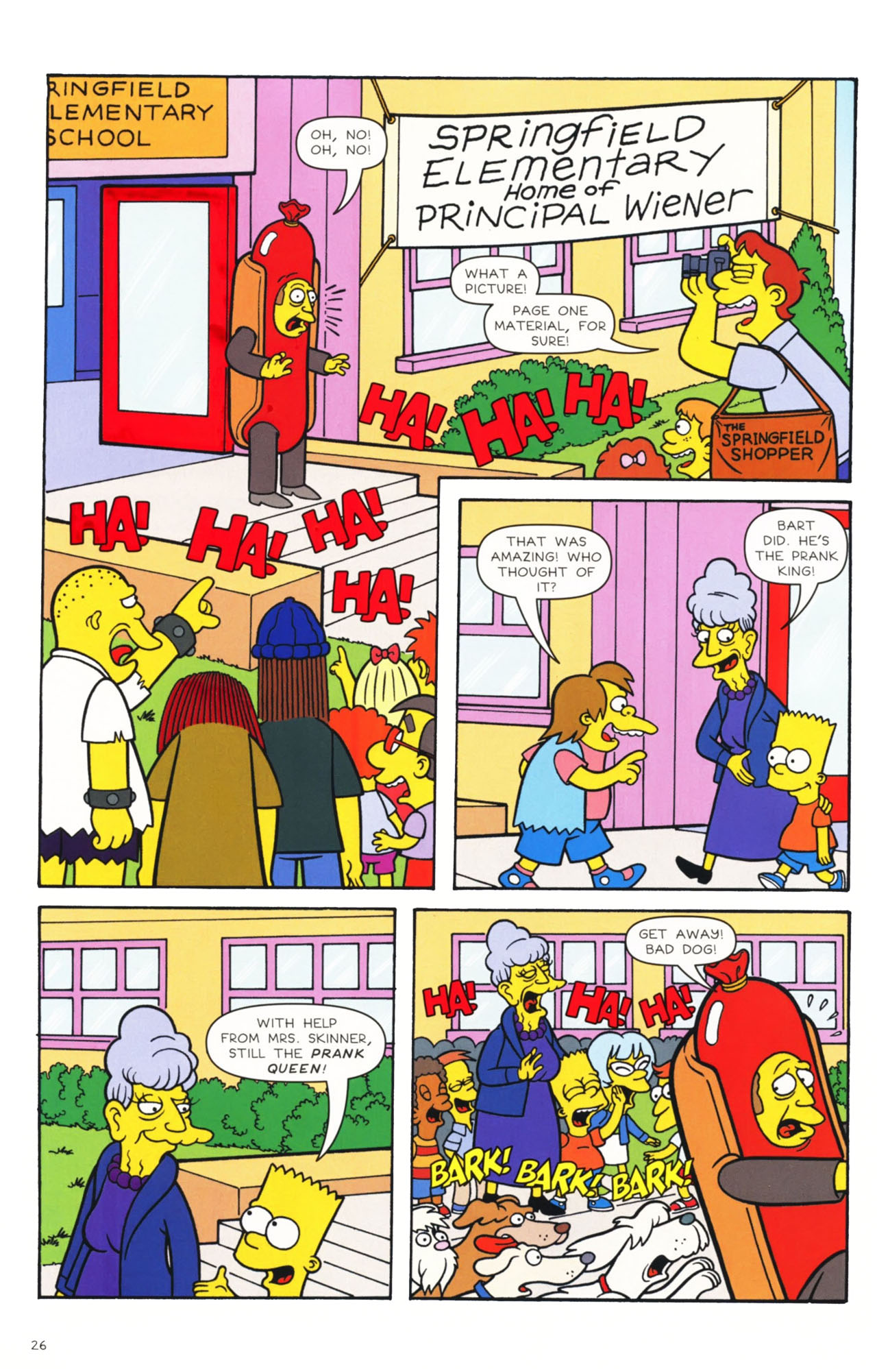 Read online Simpsons Comics comic -  Issue #162 - 22