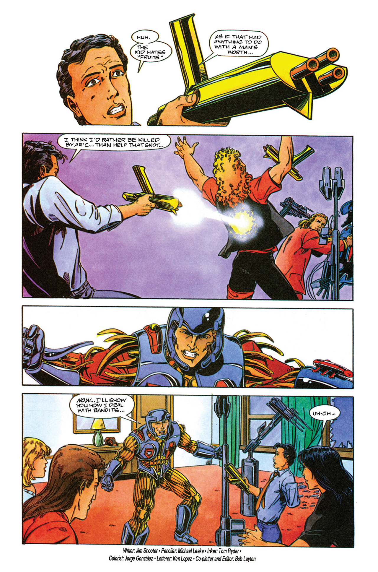 Read online X-O Manowar (1992) comic -  Issue #5 - 23