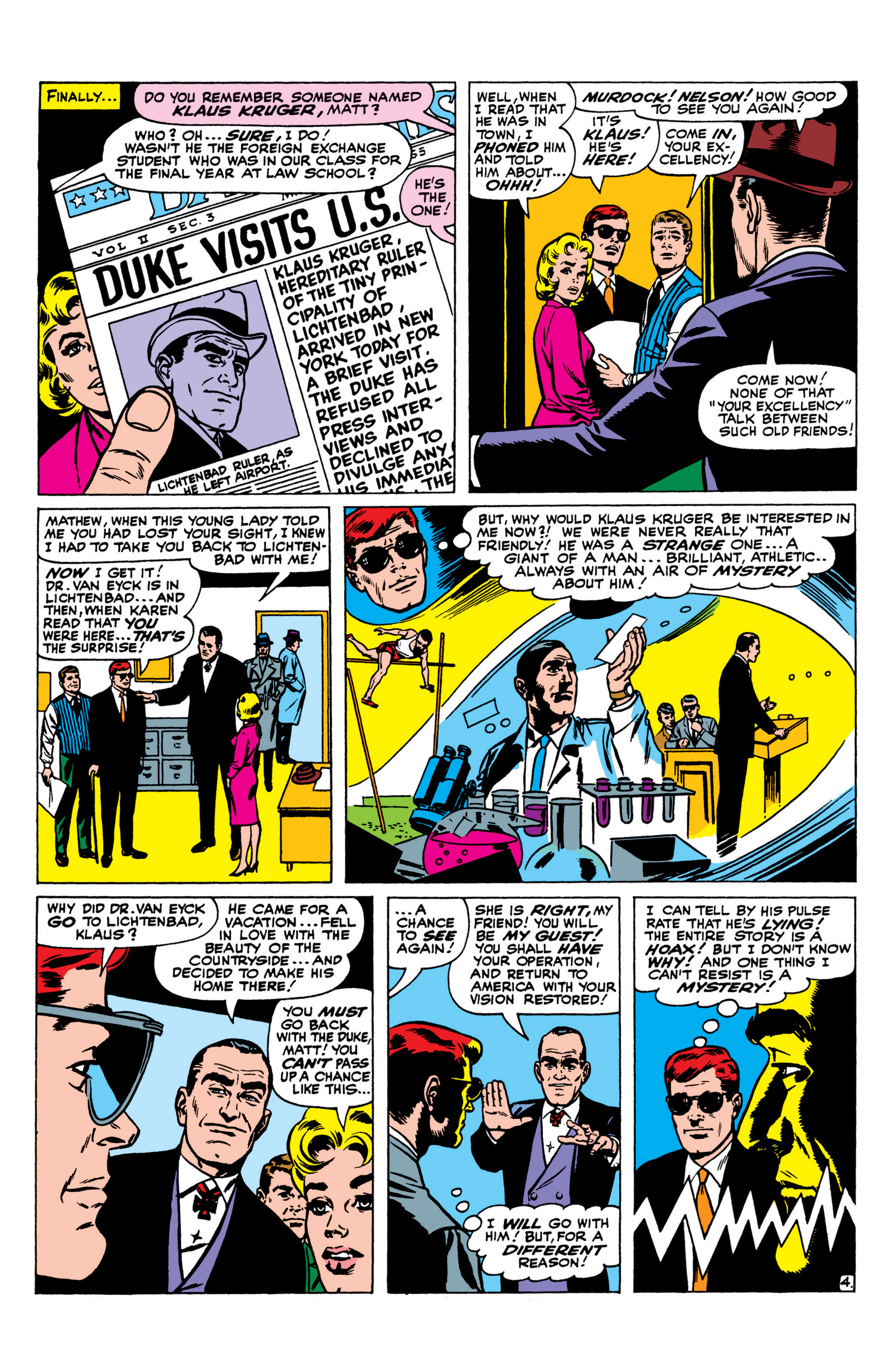 Read online Marvel Masterworks: Daredevil comic -  Issue # TPB 1 (Part 2) - 89