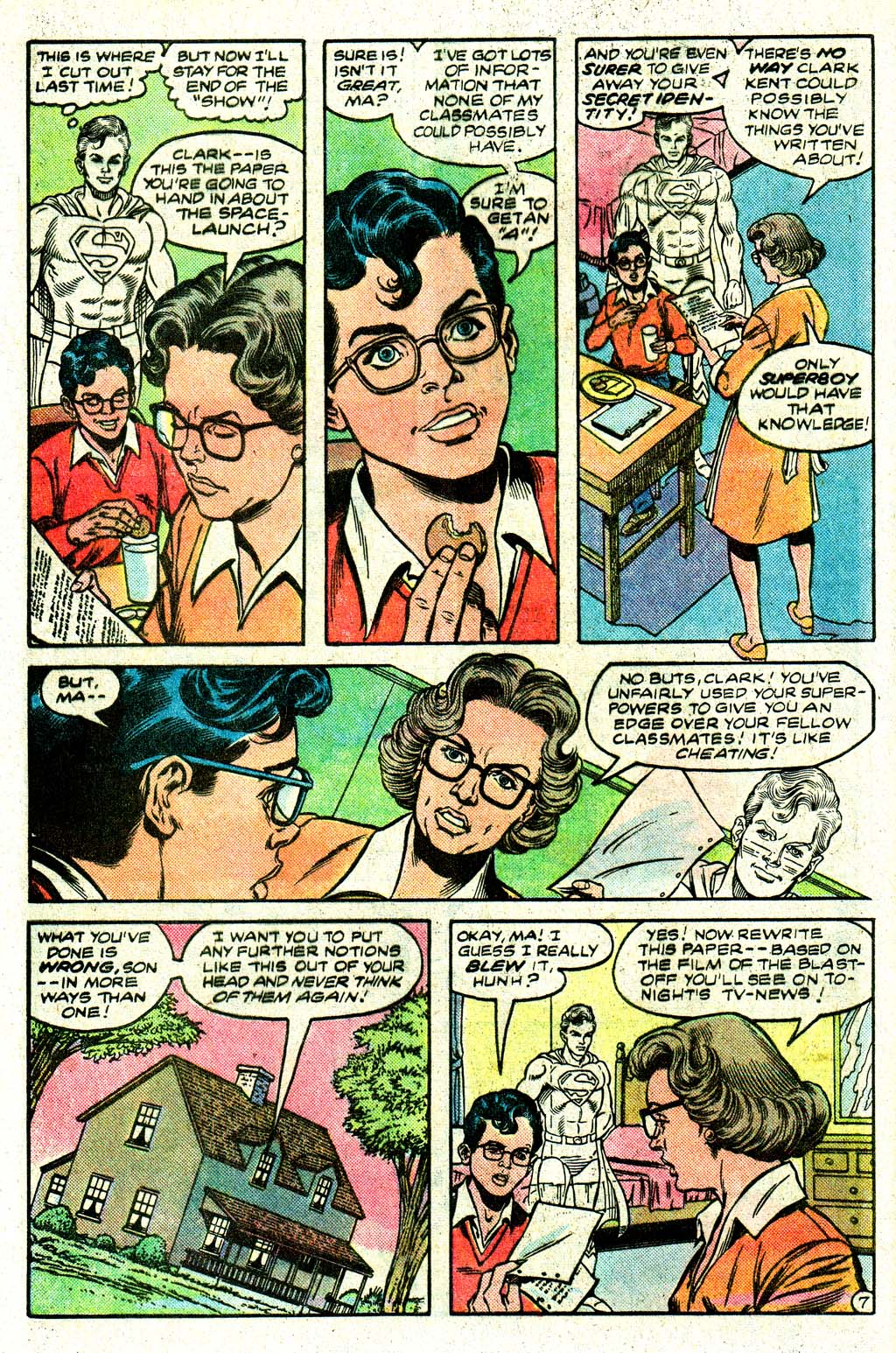 Read online The New Adventures of Superboy comic -  Issue #27 - 32