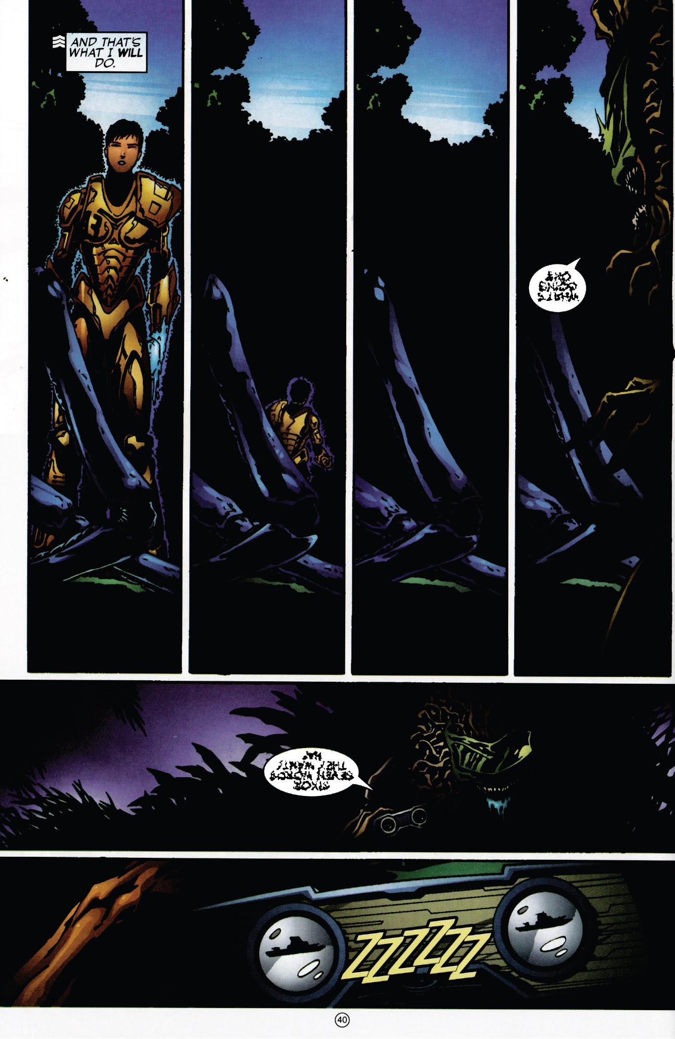 Read online Armorines (1999) comic -  Issue #1 - 33