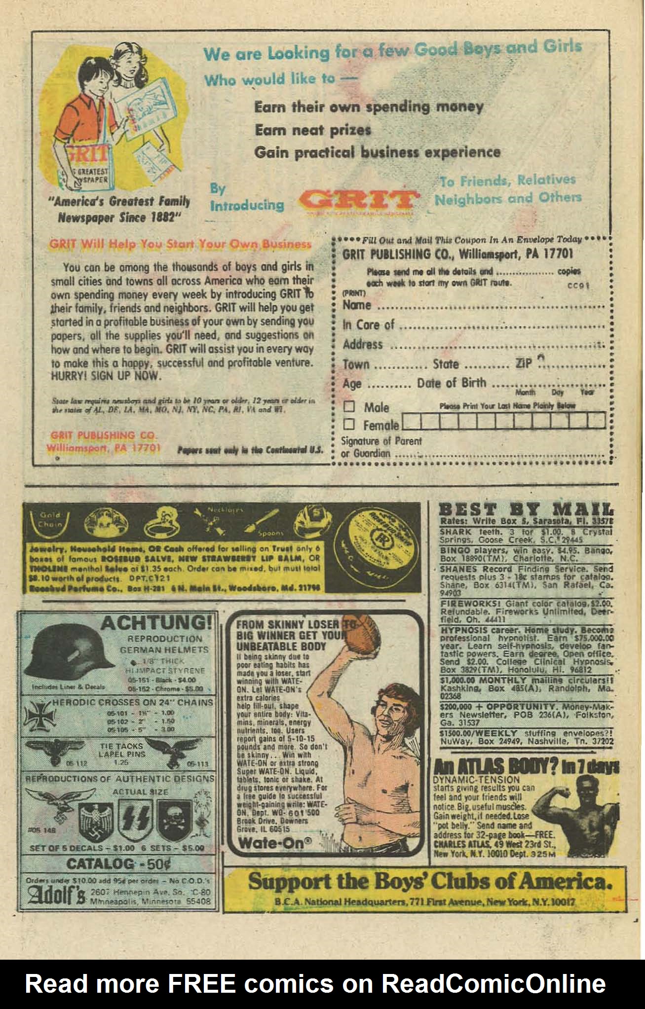 Read online Attack (1971) comic -  Issue #31 - 33