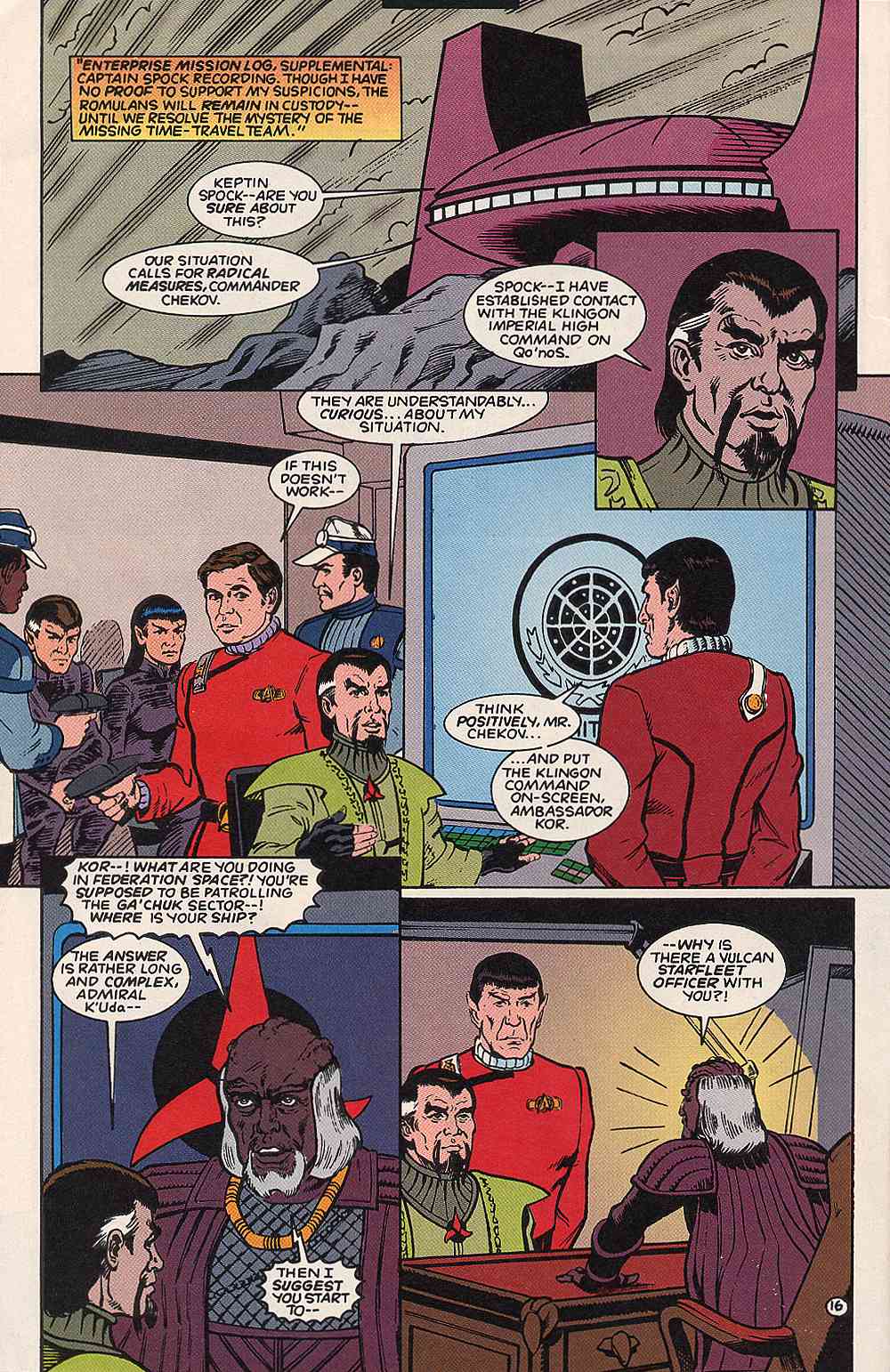 Read online Star Trek (1989) comic -  Issue #57 - 22