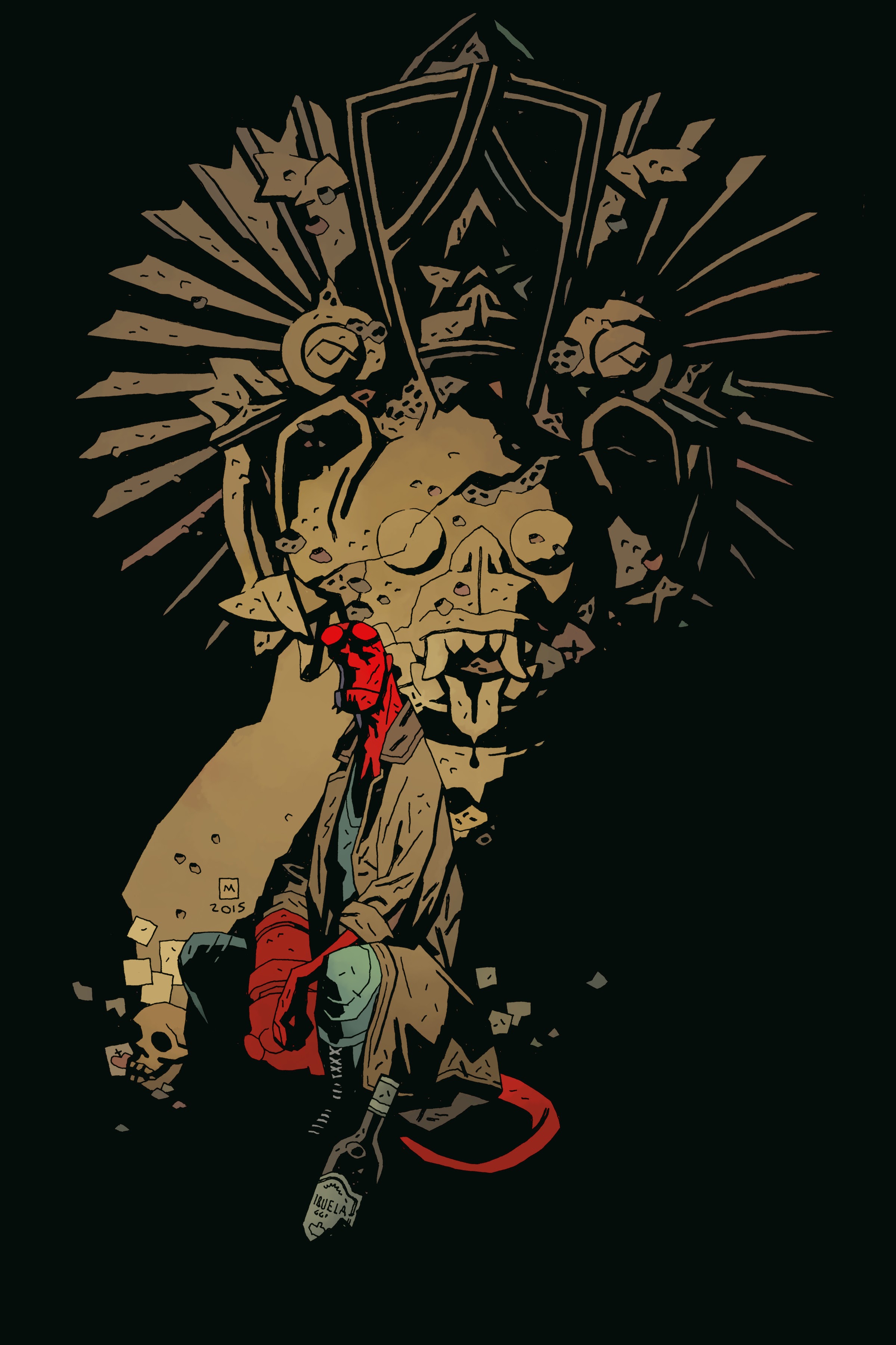 Read online Hellboy: 25 Years of Covers comic -  Issue # TPB (Part 2) - 55