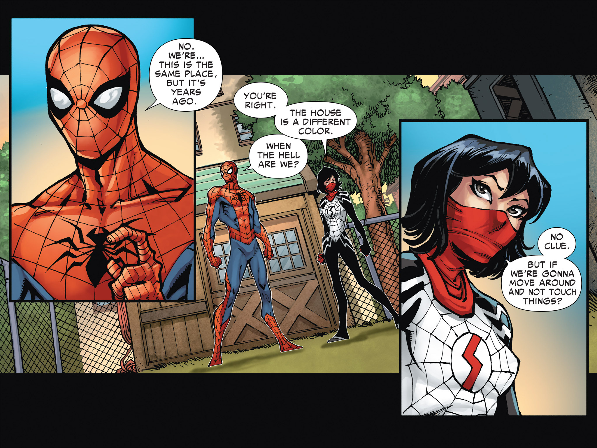 Read online The Amazing Spider-Man & Silk: The Spider(fly) Effect (Infinite Comics) comic -  Issue #1 - 49