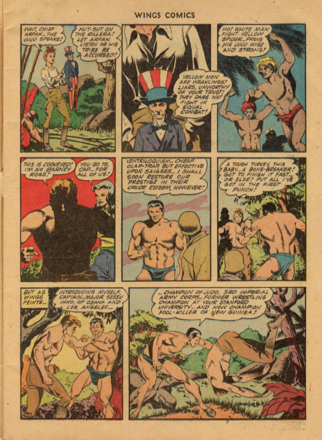 Read online Wings Comics comic -  Issue #38 - 9