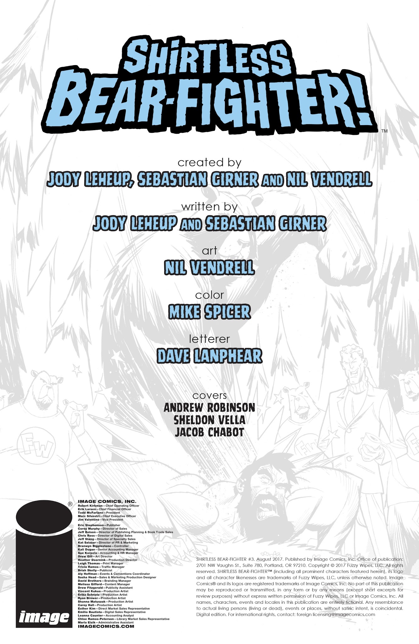 Read online Shirtless Bear-Fighter! comic -  Issue #3 - 2