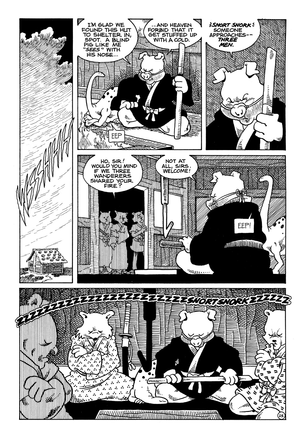 Read online Usagi Yojimbo (1987) comic -  Issue #13 - 16