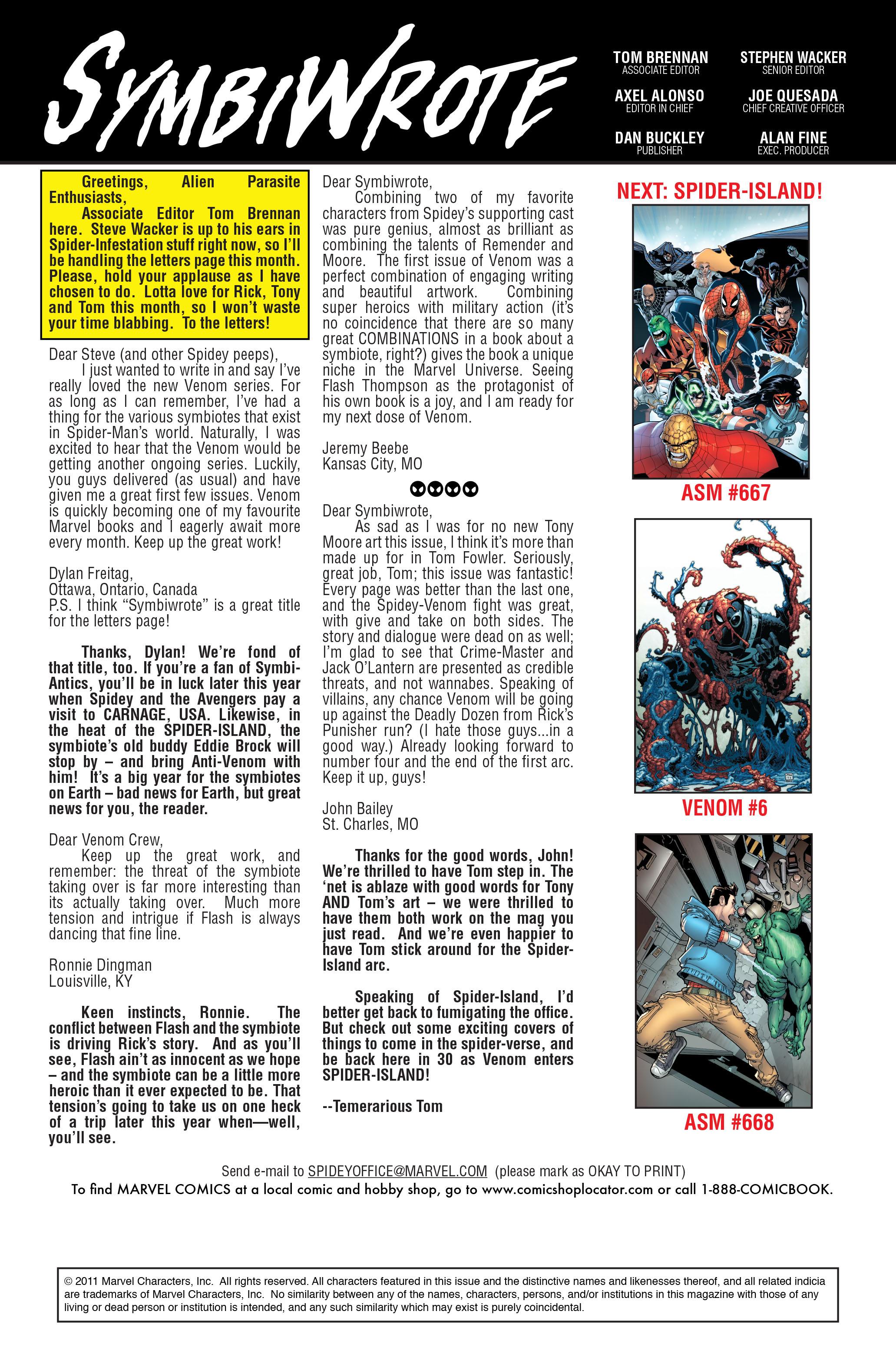 Read online Venom (2011) comic -  Issue #5 - 23