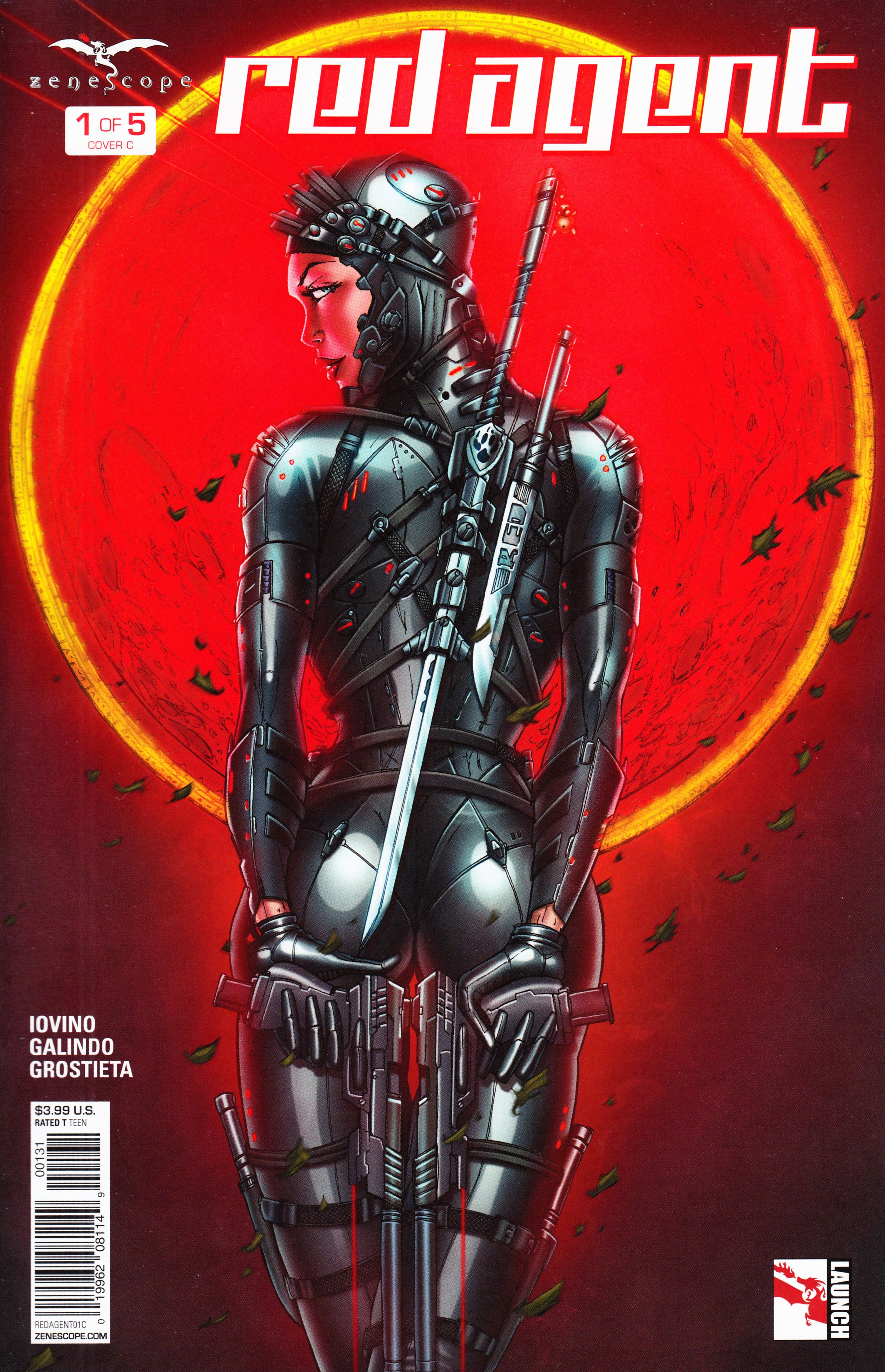 Read online Red Agent comic -  Issue #1 - 2