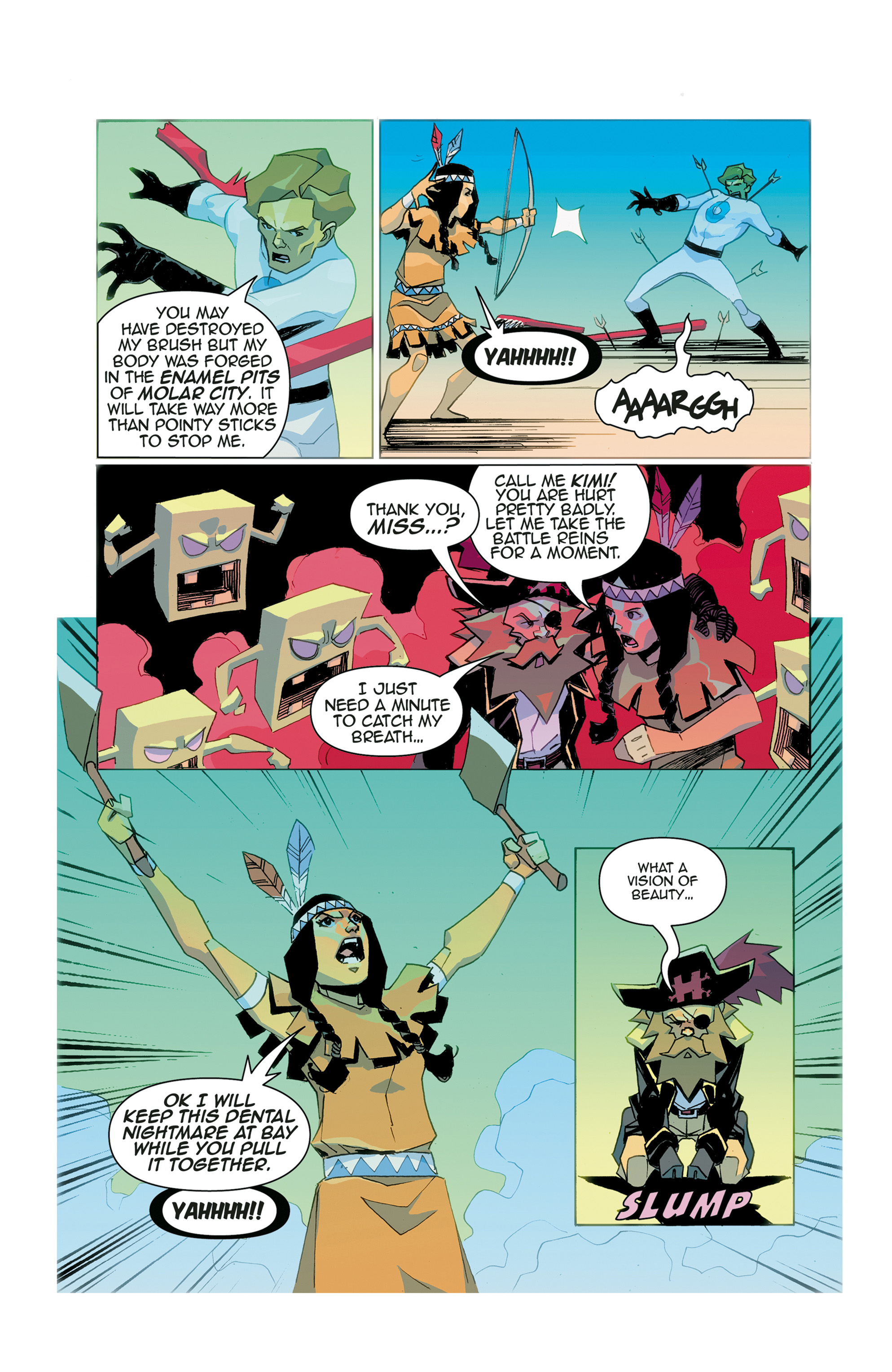 Read online The Mighty Mascots comic -  Issue #3 - 4