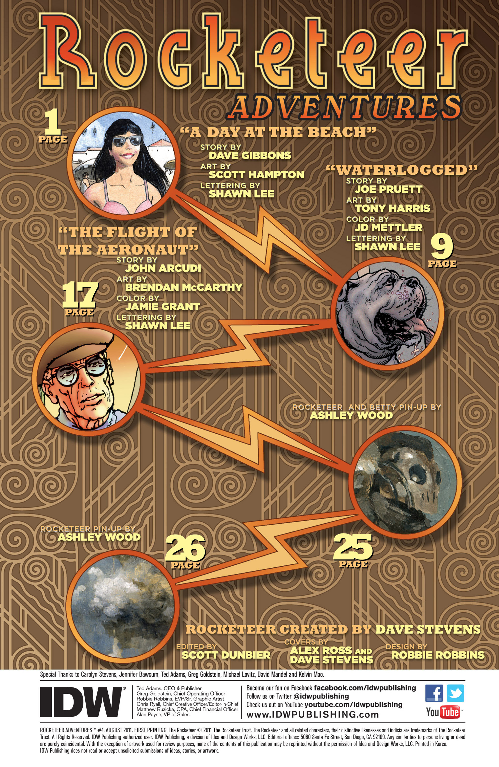 Read online Rocketeer Adventures (2011) comic -  Issue #4 - 4