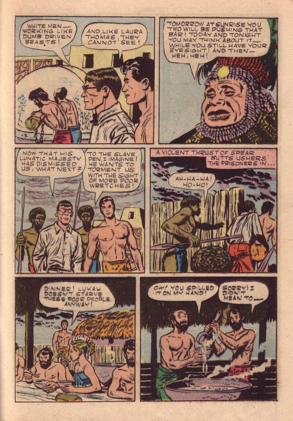 Read online Tarzan (1948) comic -  Issue #25 - 35