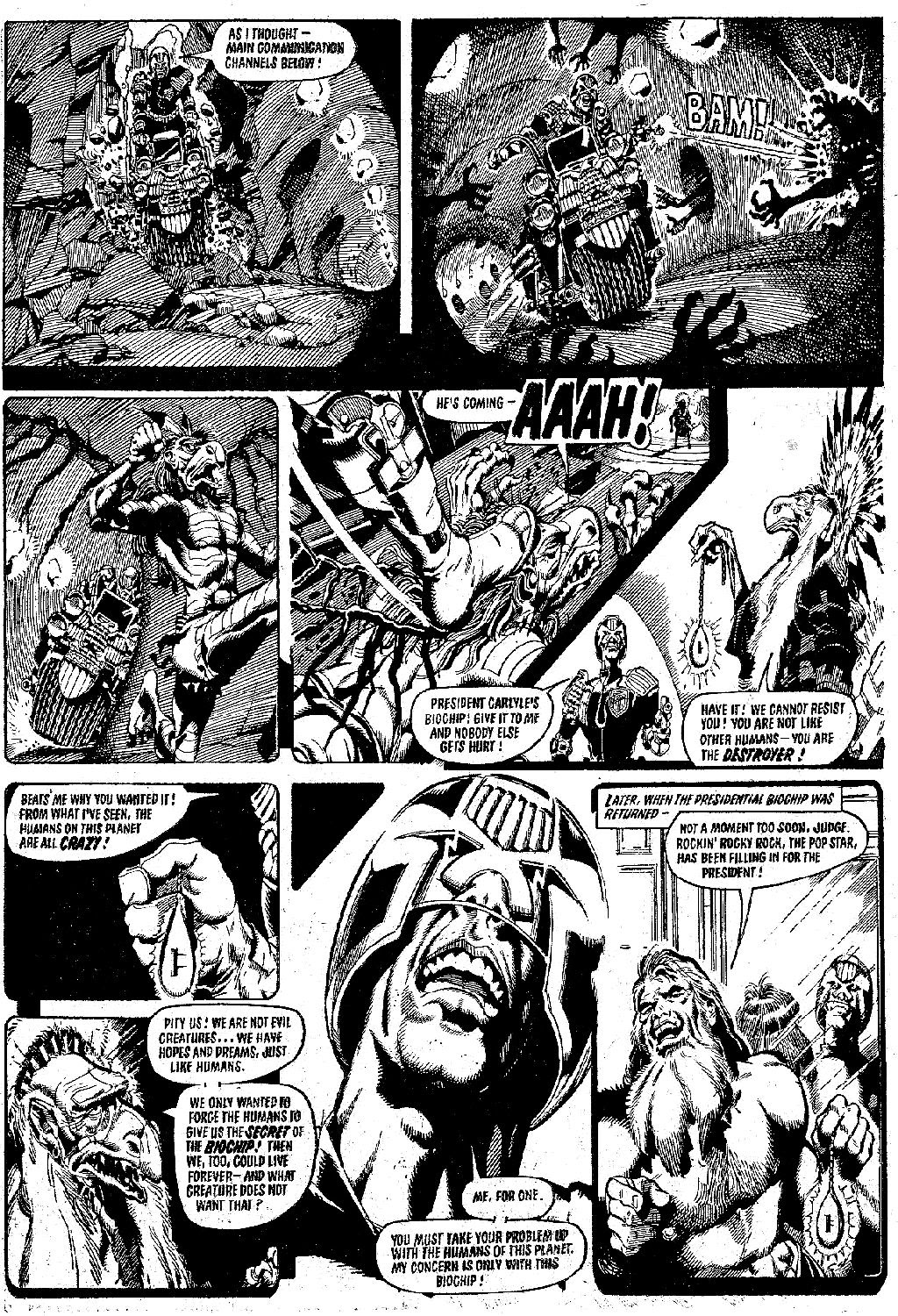 Read online Judge Dredd Epics comic -  Issue # TPB The Judge Child Quest - 52