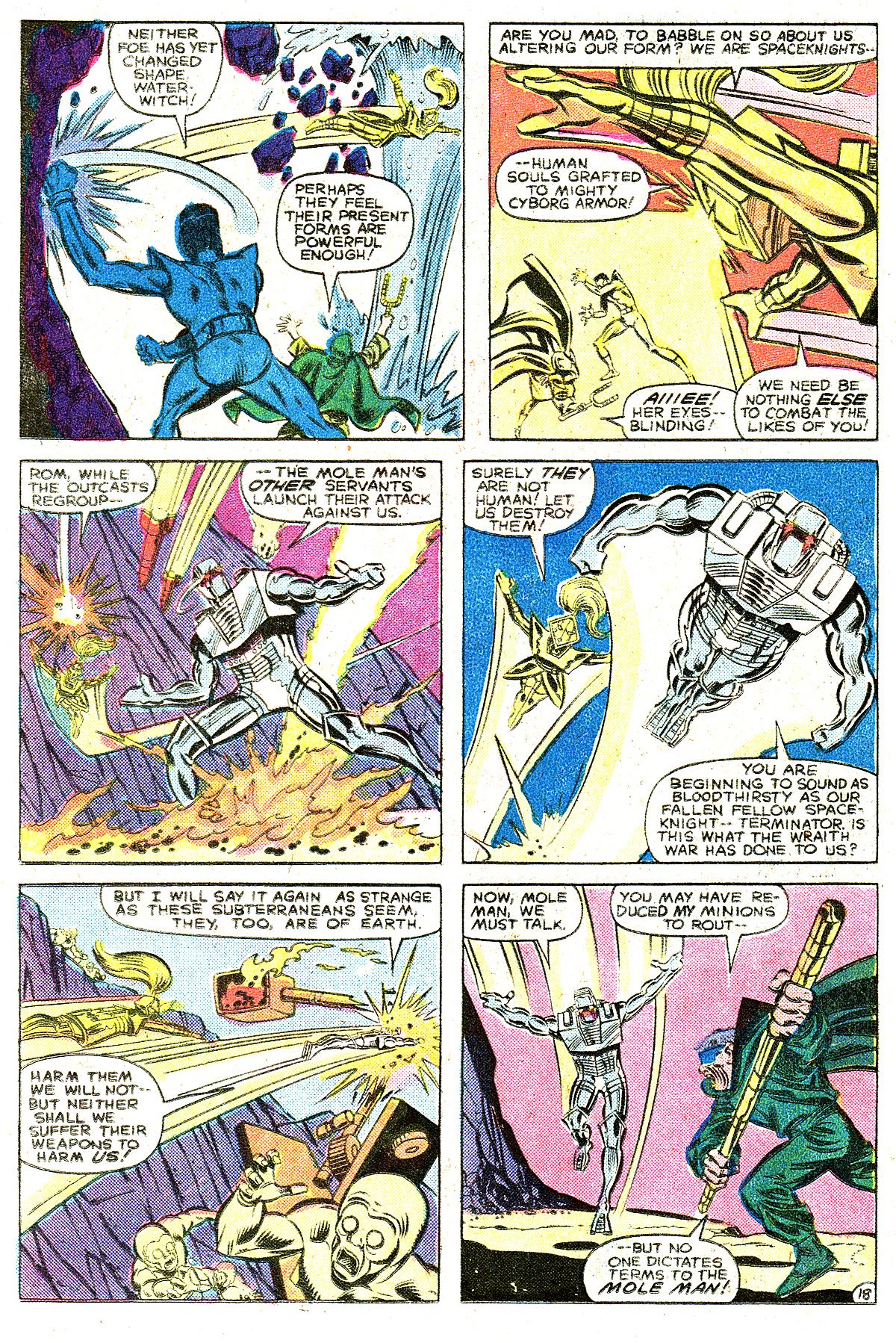 Read online ROM (1979) comic -  Issue #28 - 19