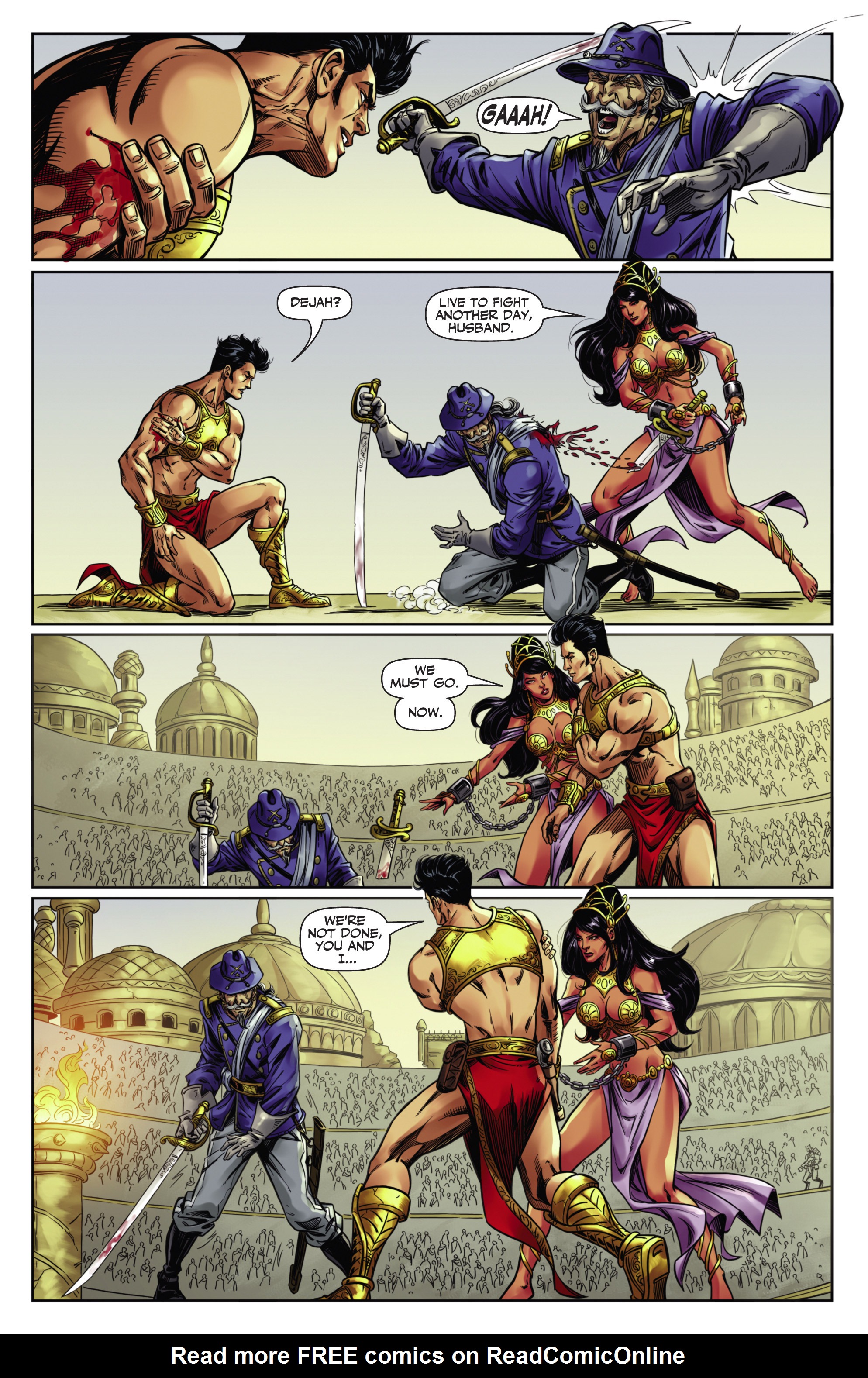 Read online John Carter, Warlord of Mars (2014) comic -  Issue #5 - 12