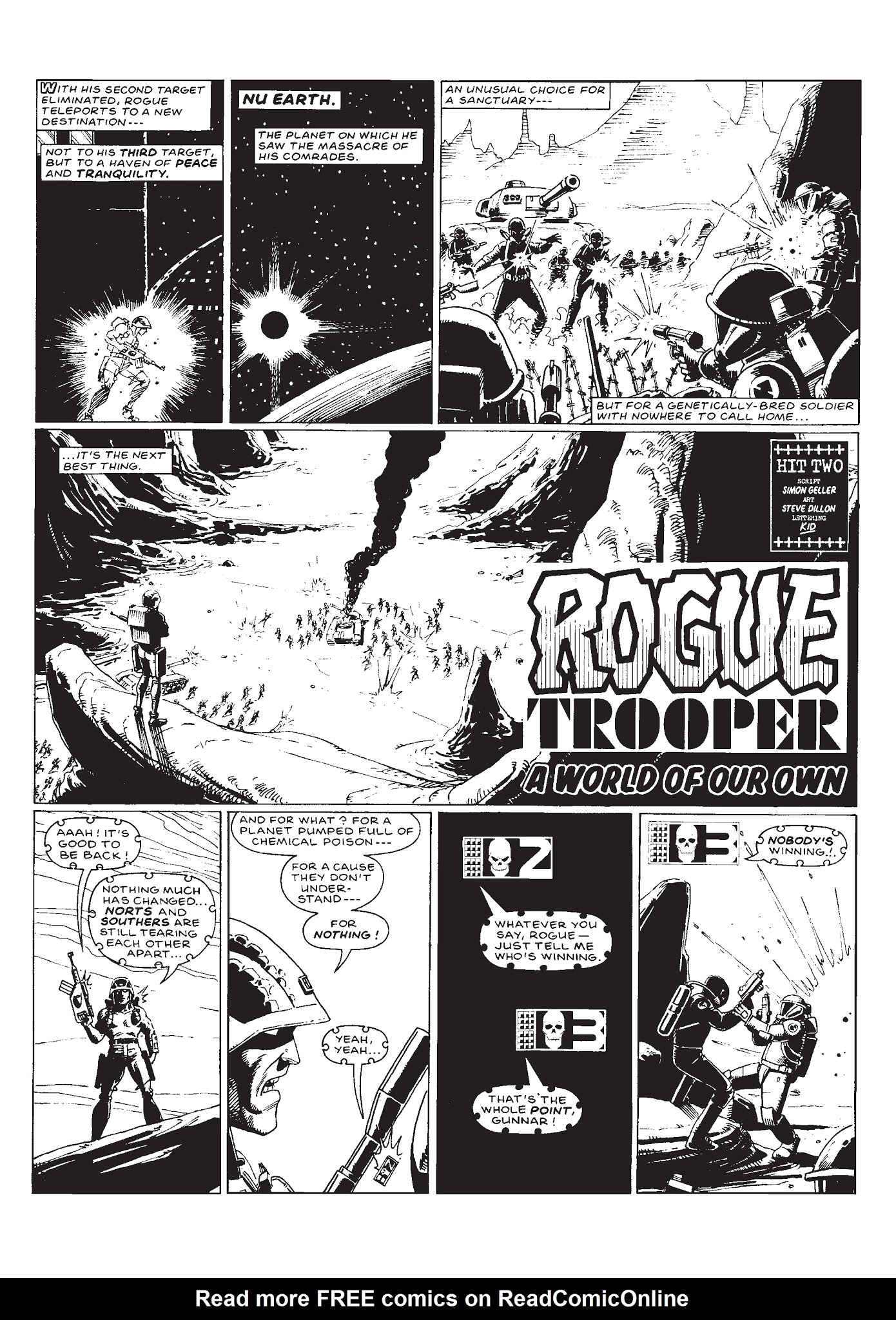 Read online Rogue Trooper: Tales of Nu-Earth comic -  Issue # TPB 3 - 229