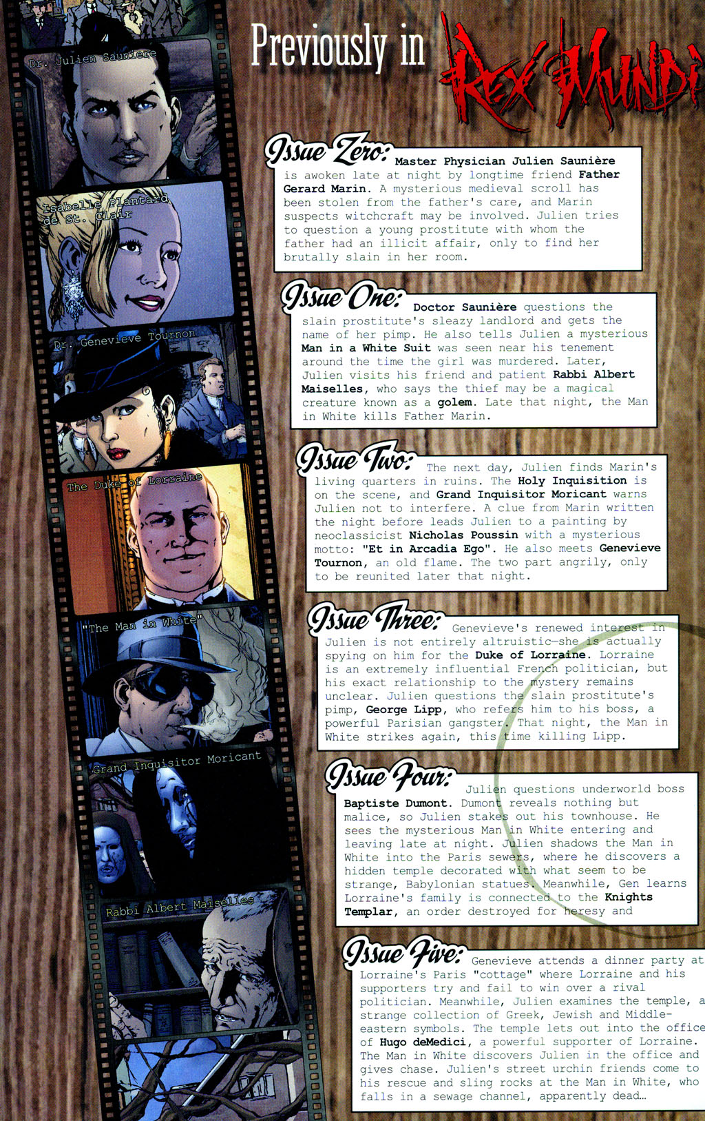 Read online Rex Mundi comic -  Issue #12 - 3