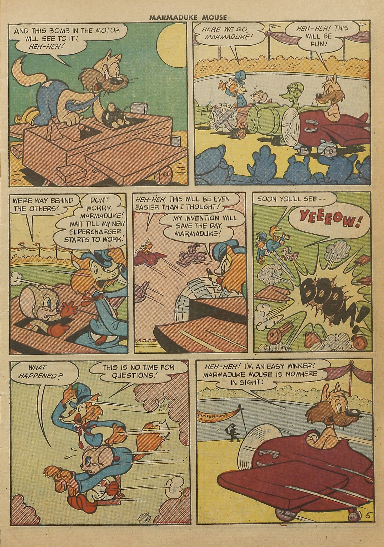 Read online Marmaduke Mouse comic -  Issue #37 - 7