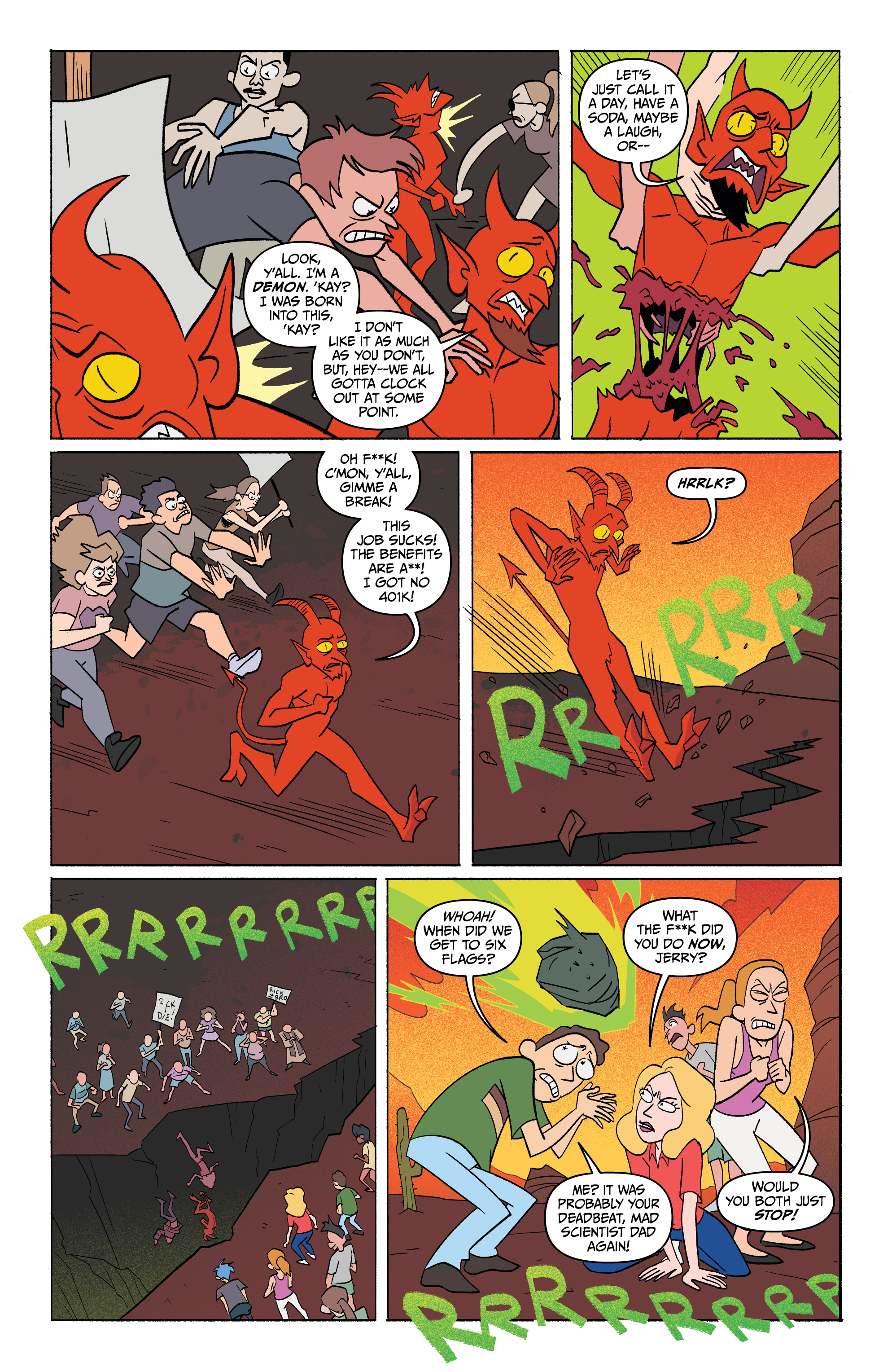 Read online Rick and Morty: Go to Hell comic -  Issue # _TPB - 87