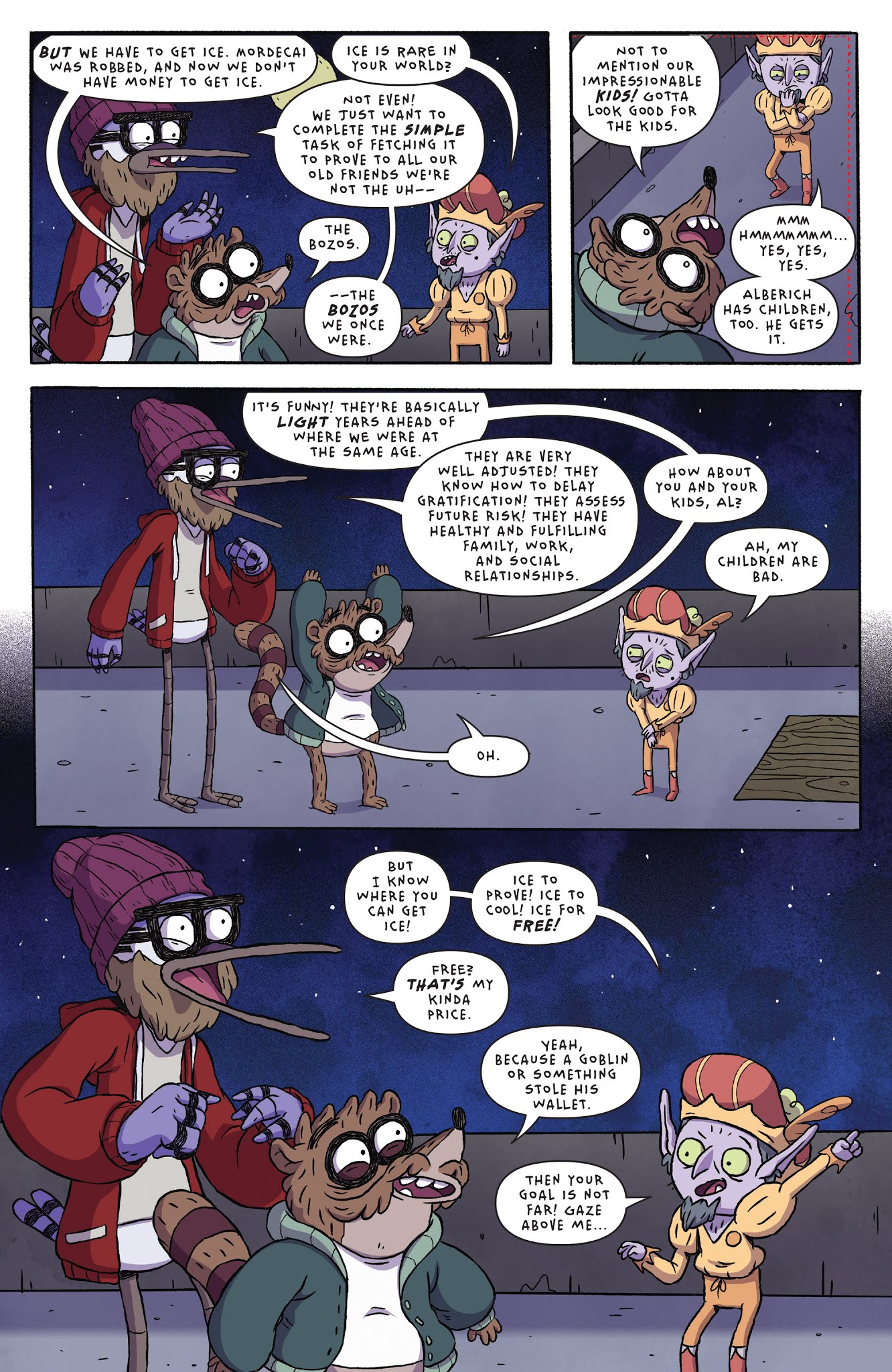 Read online Regular Show: 25 Years Later comic -  Issue #1 - 14