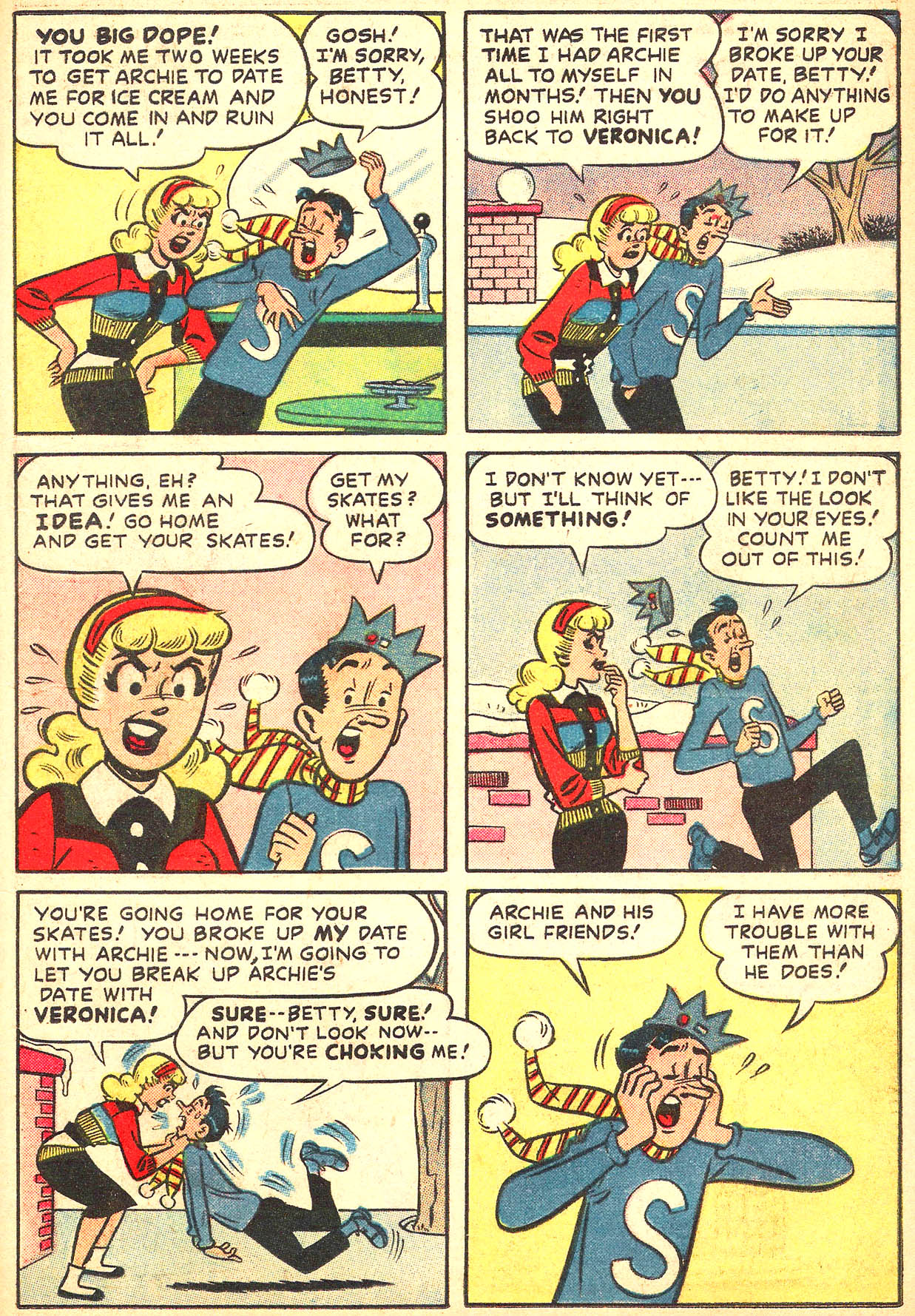 Read online Archie's Girls Betty and Veronica comic -  Issue # _Annual 8 - 53