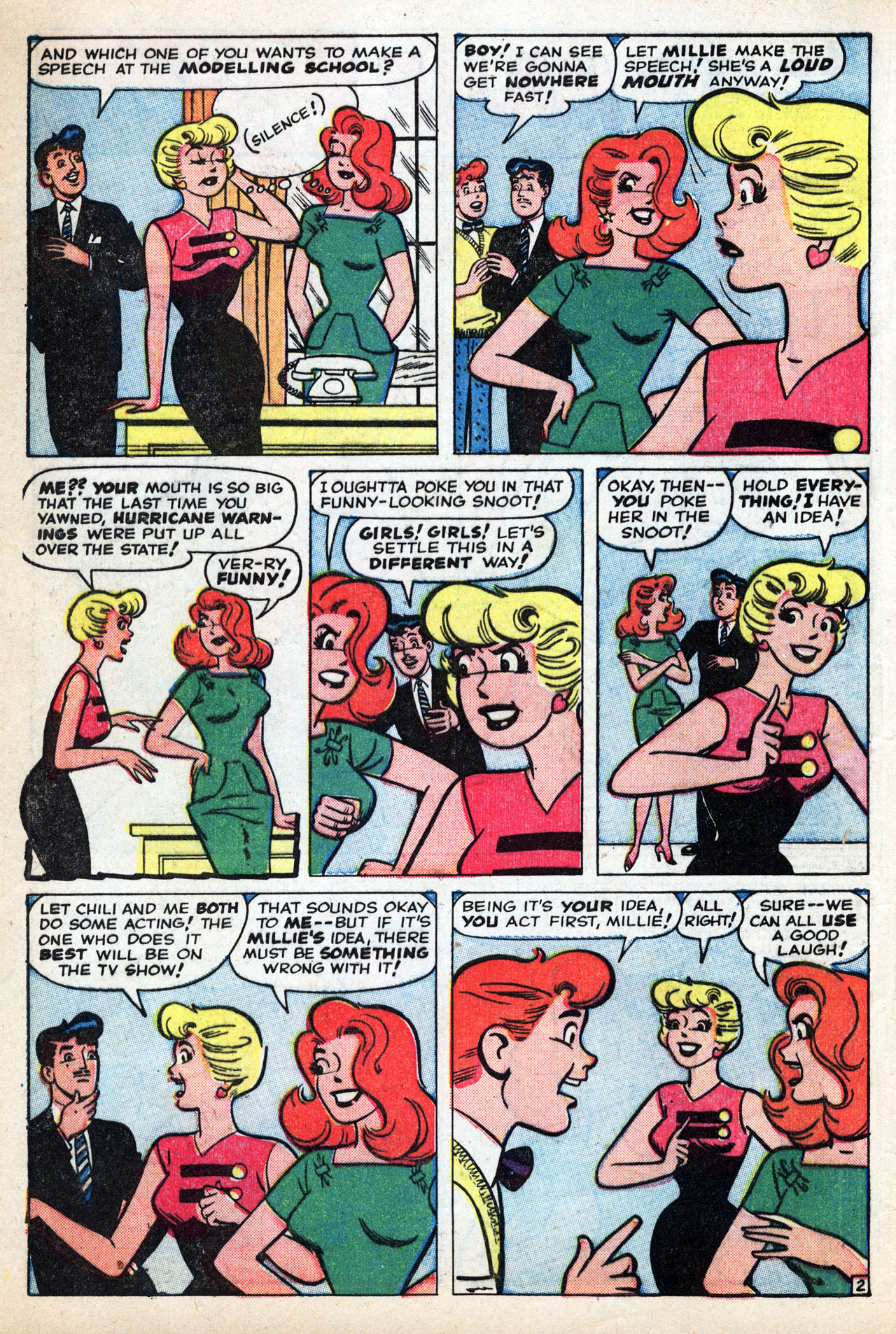 Read online A Date with Millie (1959) comic -  Issue #4 - 4
