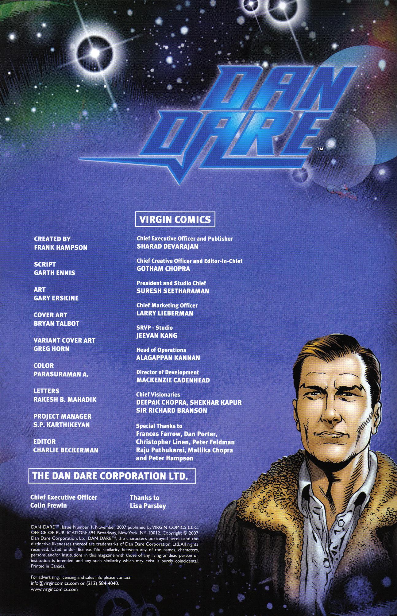 Read online Dan Dare comic -  Issue #1 - 2