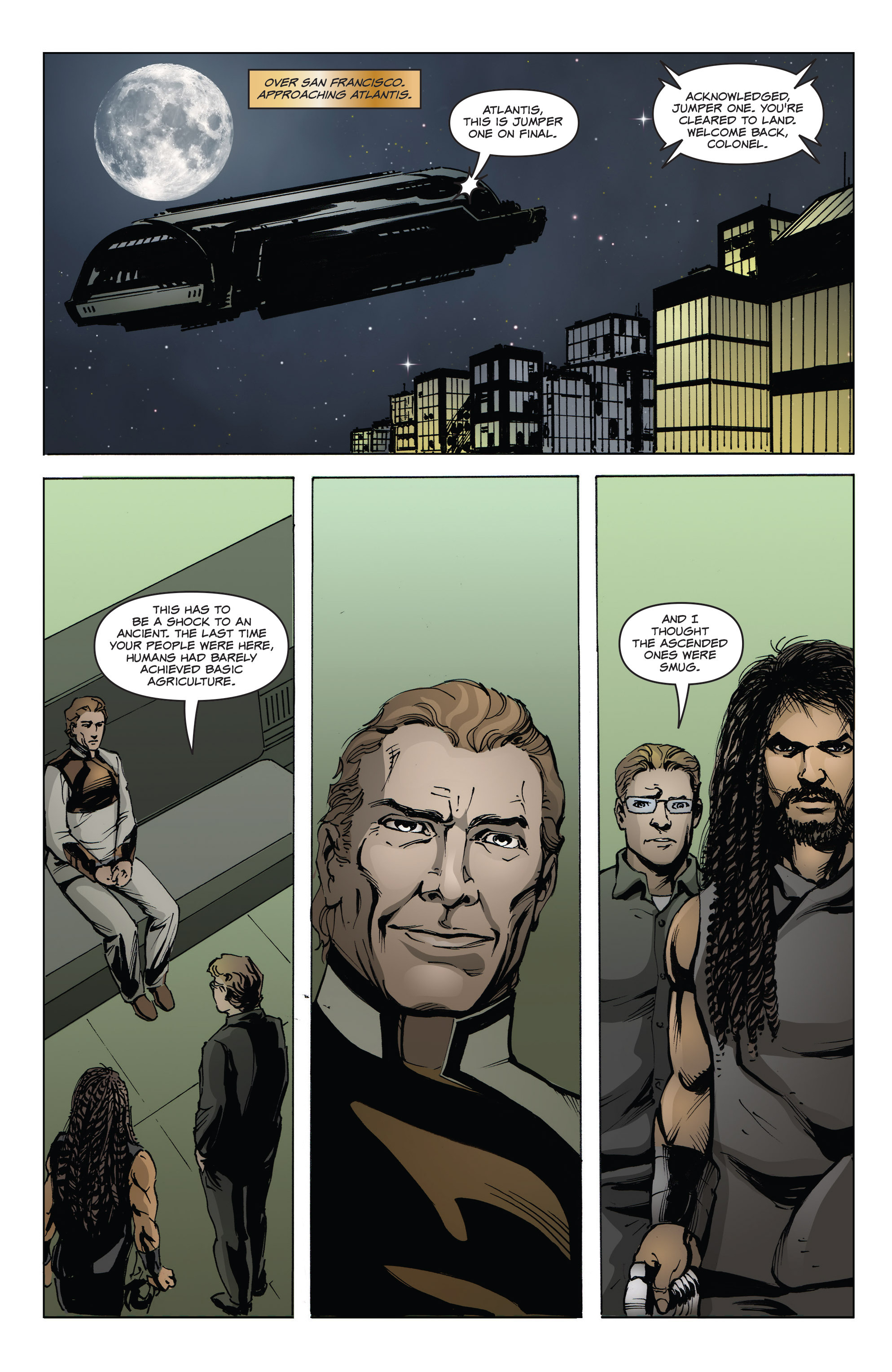 Read online Stargate Atlantis Back to Pegasus comic -  Issue #3 - 21