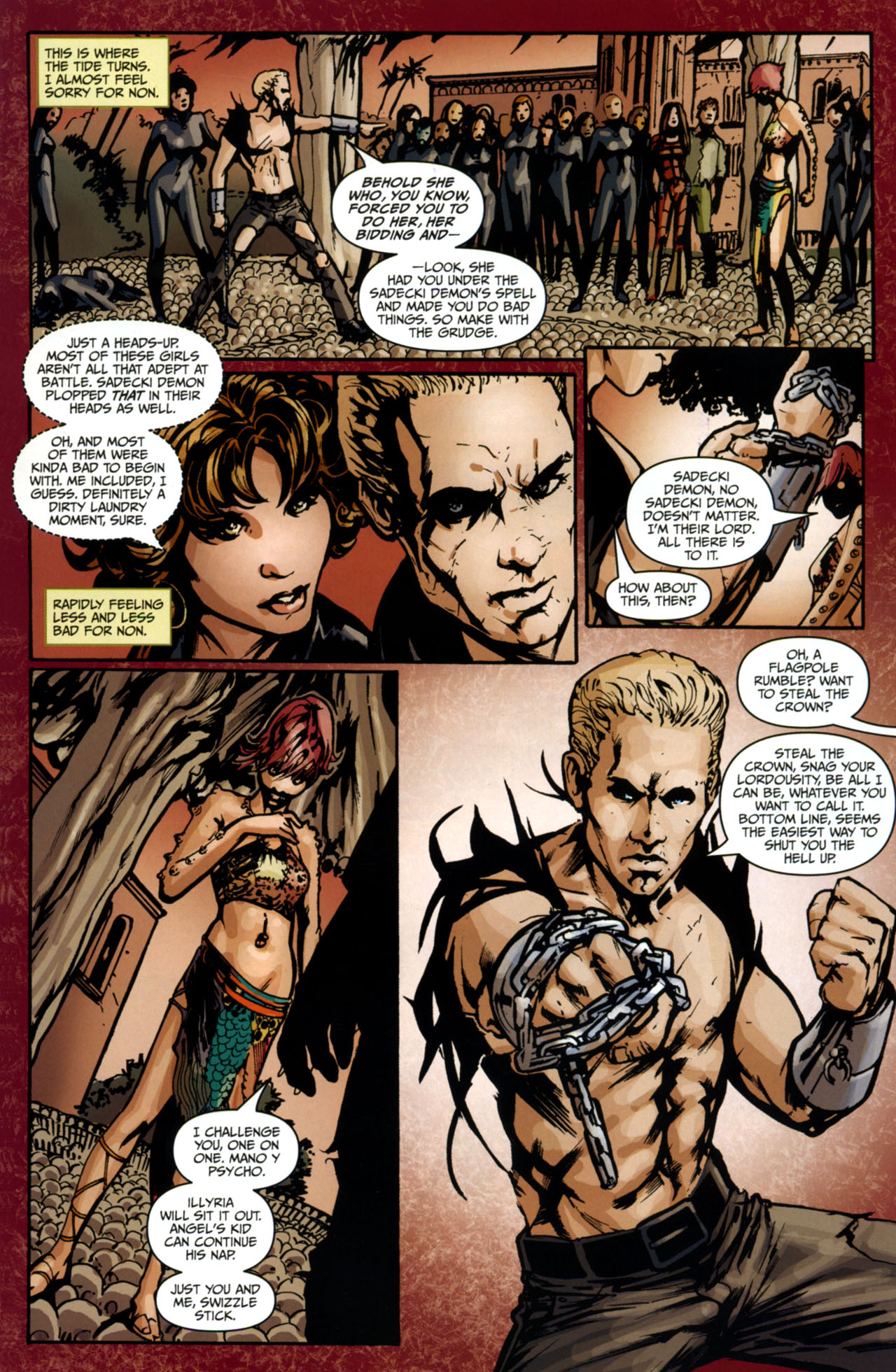 Read online Spike: After the Fall comic -  Issue #4 - 12