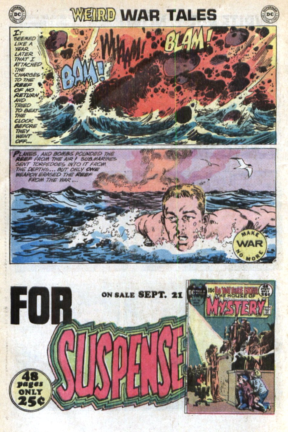 Read online Weird War Tales (1971) comic -  Issue #2 - 12
