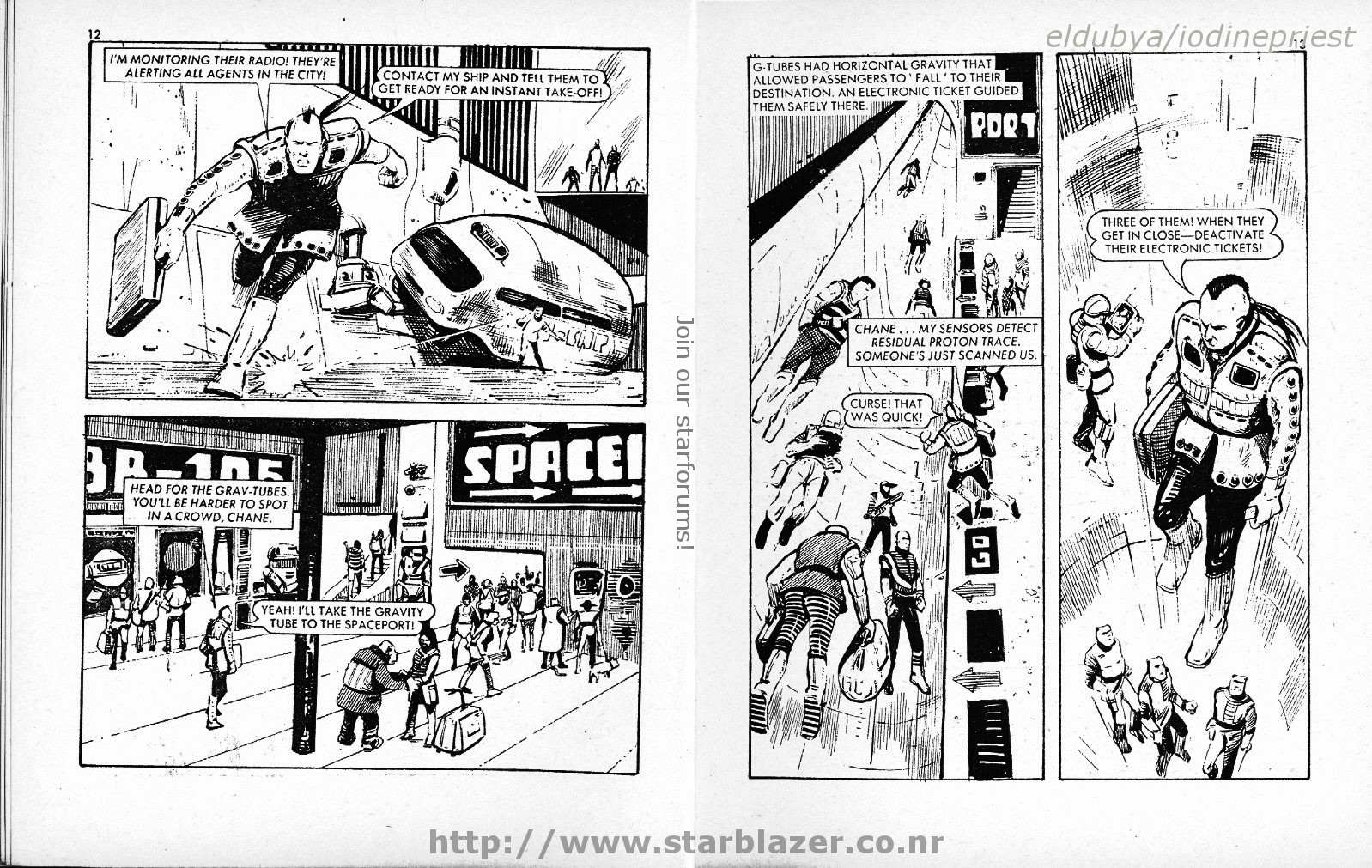 Read online Starblazer comic -  Issue #136 - 8