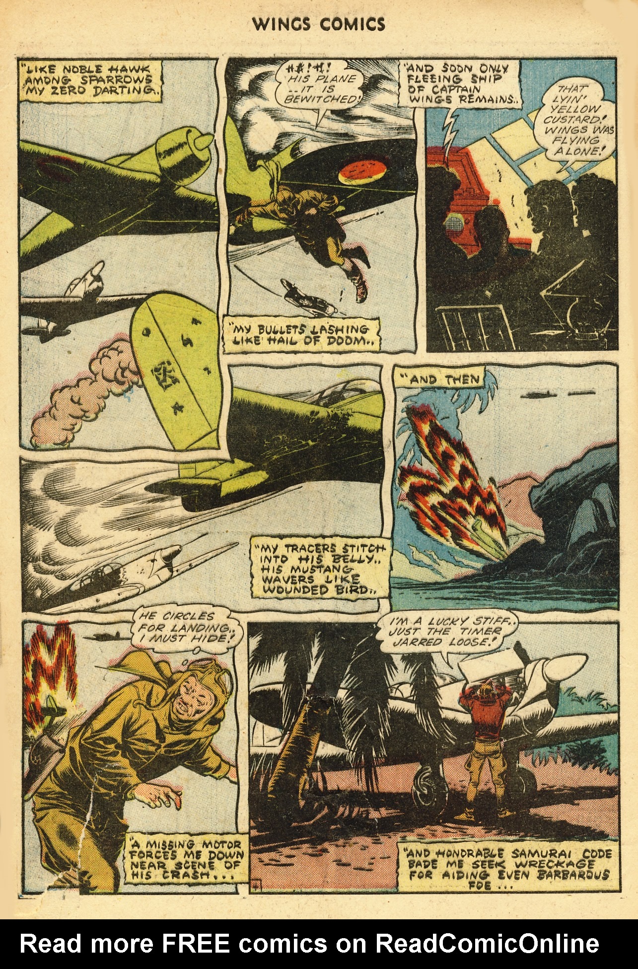 Read online Wings Comics comic -  Issue #45 - 6