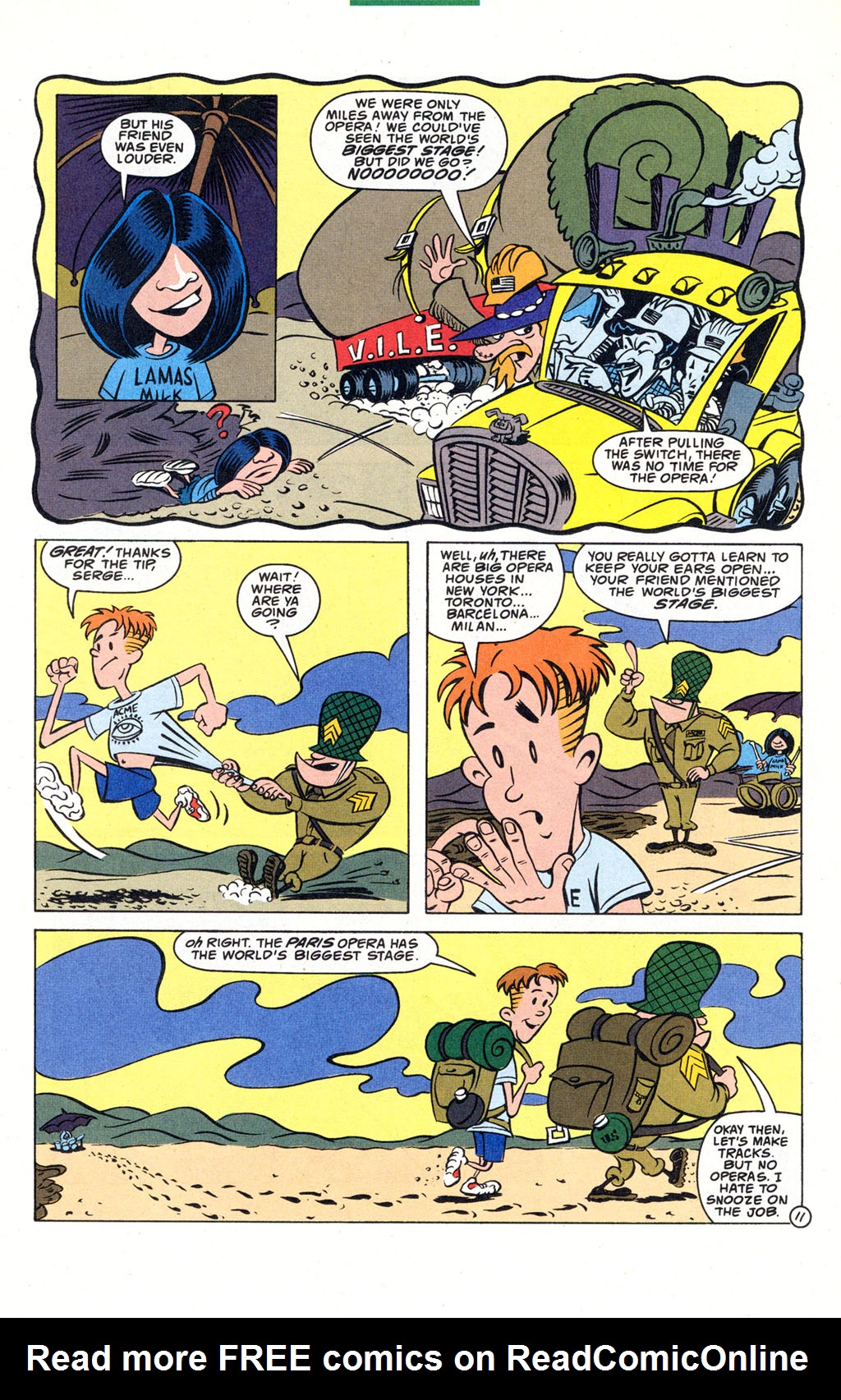 Read online Where In The World Is Carmen Sandiego? comic -  Issue #1 - 12