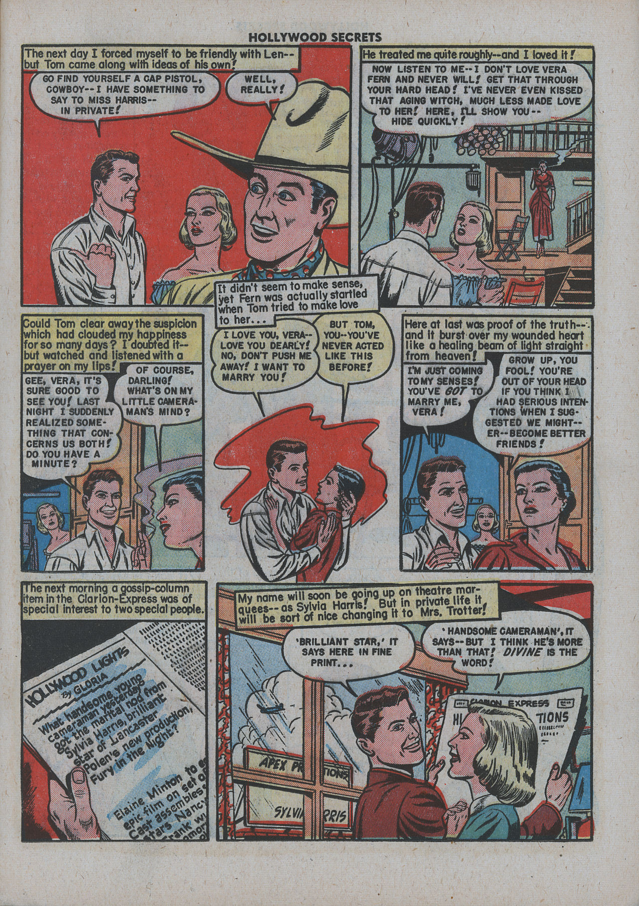 Read online Hollywood Secrets comic -  Issue #3 - 17