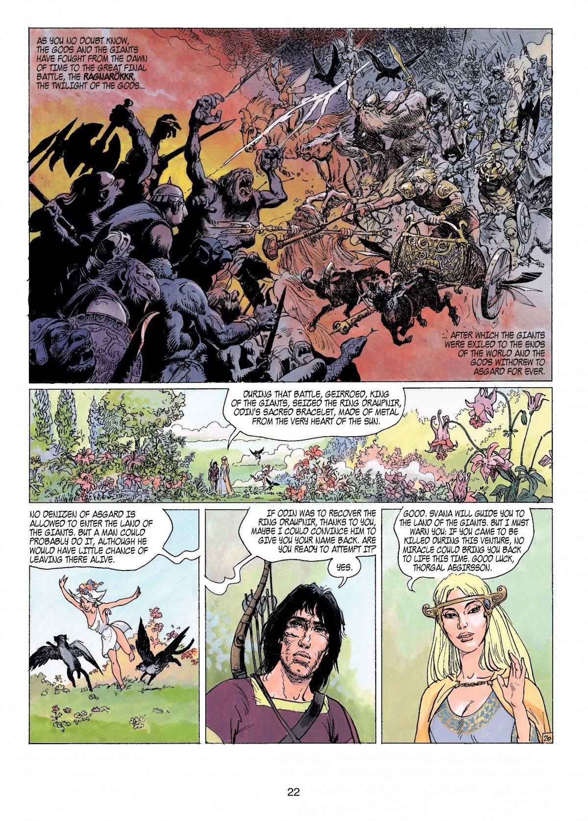 Read online Thorgal comic -  Issue #14 - 22