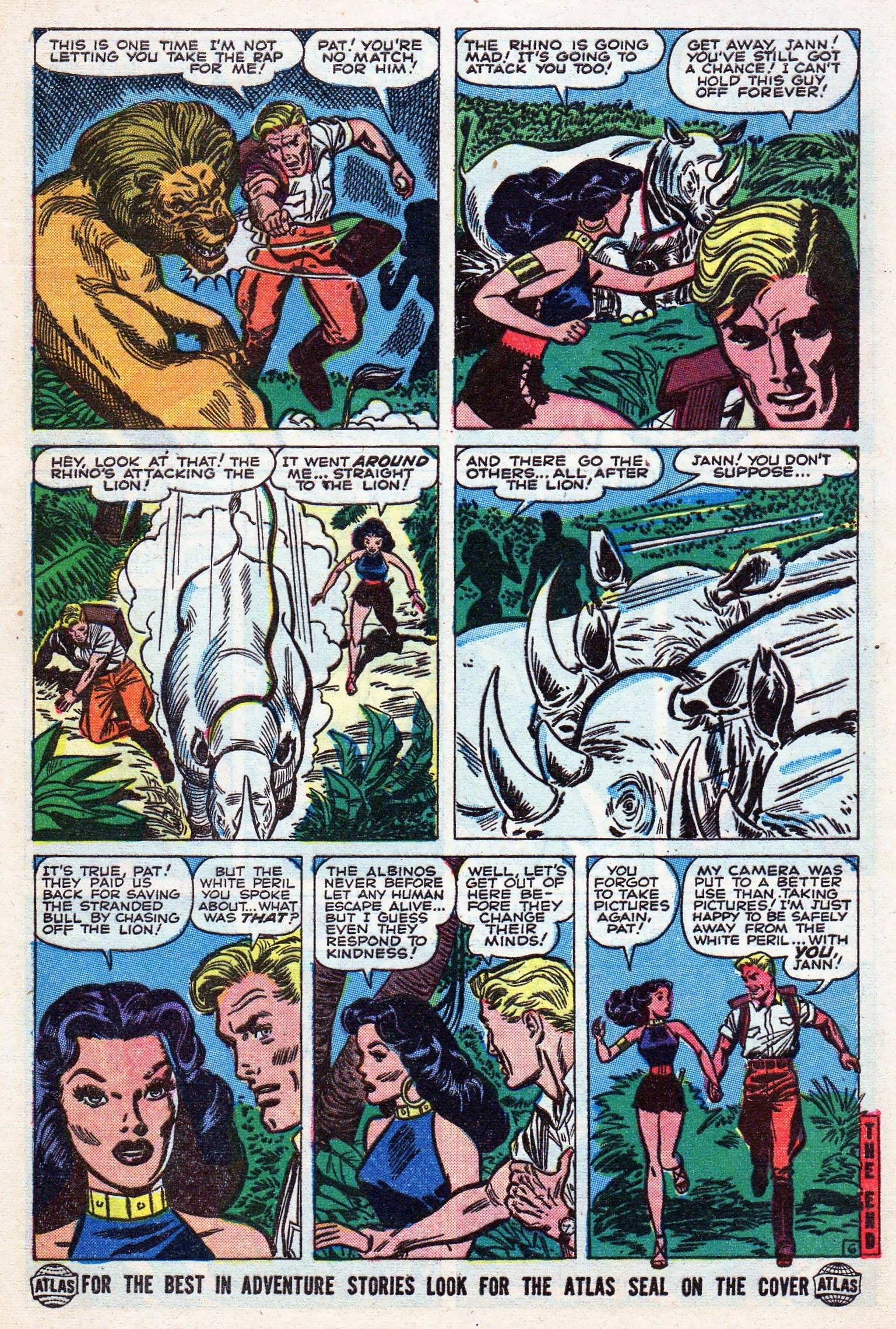 Read online Jungle Tales comic -  Issue #6 - 8