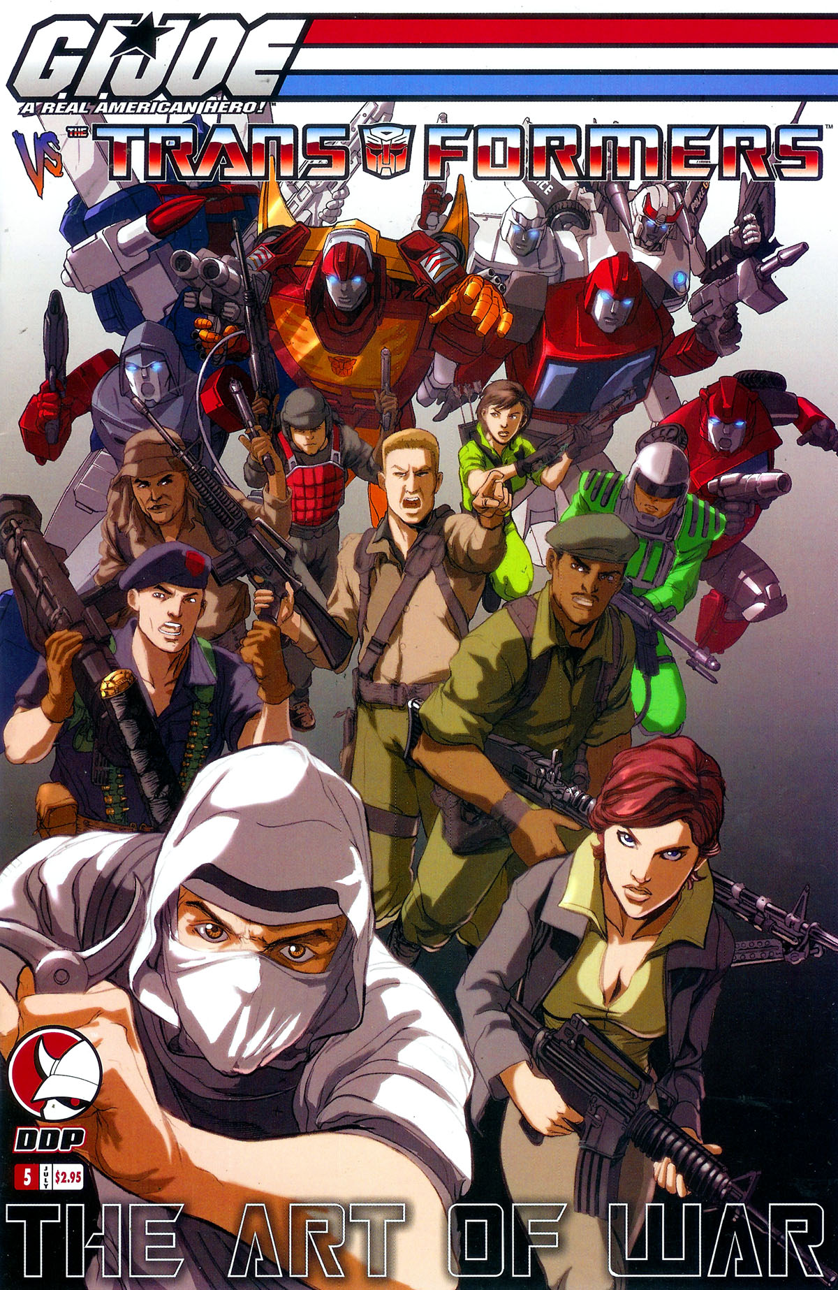 Read online G.I. Joe vs. The Transformers III: The Art of War comic -  Issue #5 - 2