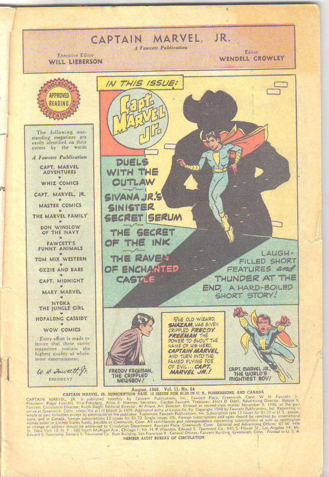 Read online Captain Marvel, Jr. comic -  Issue #64 - 3