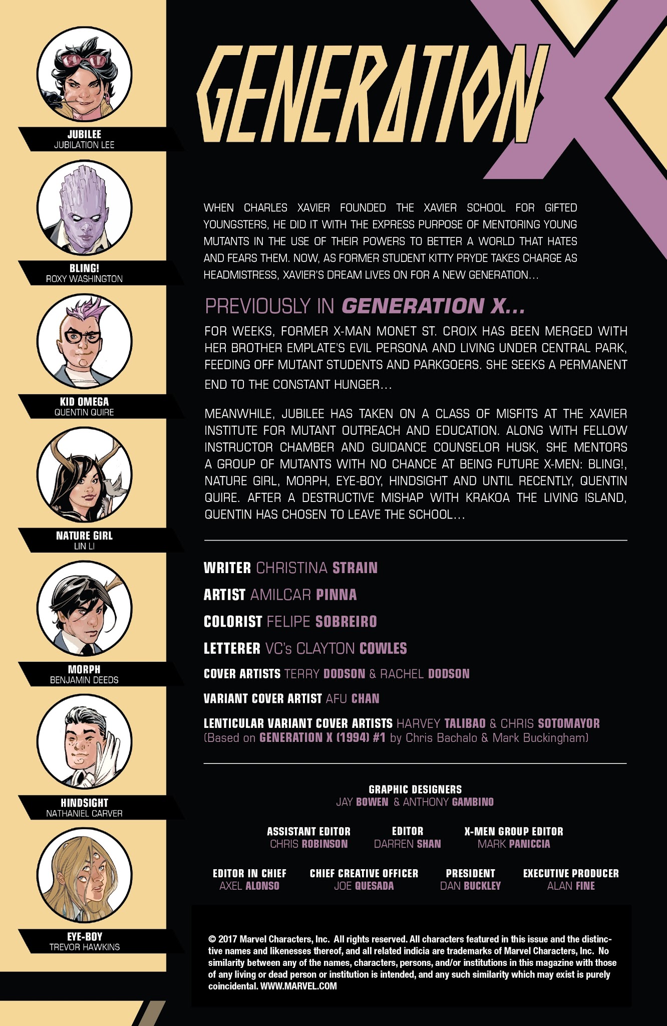 Read online Generation X (2017) comic -  Issue #85 - 2