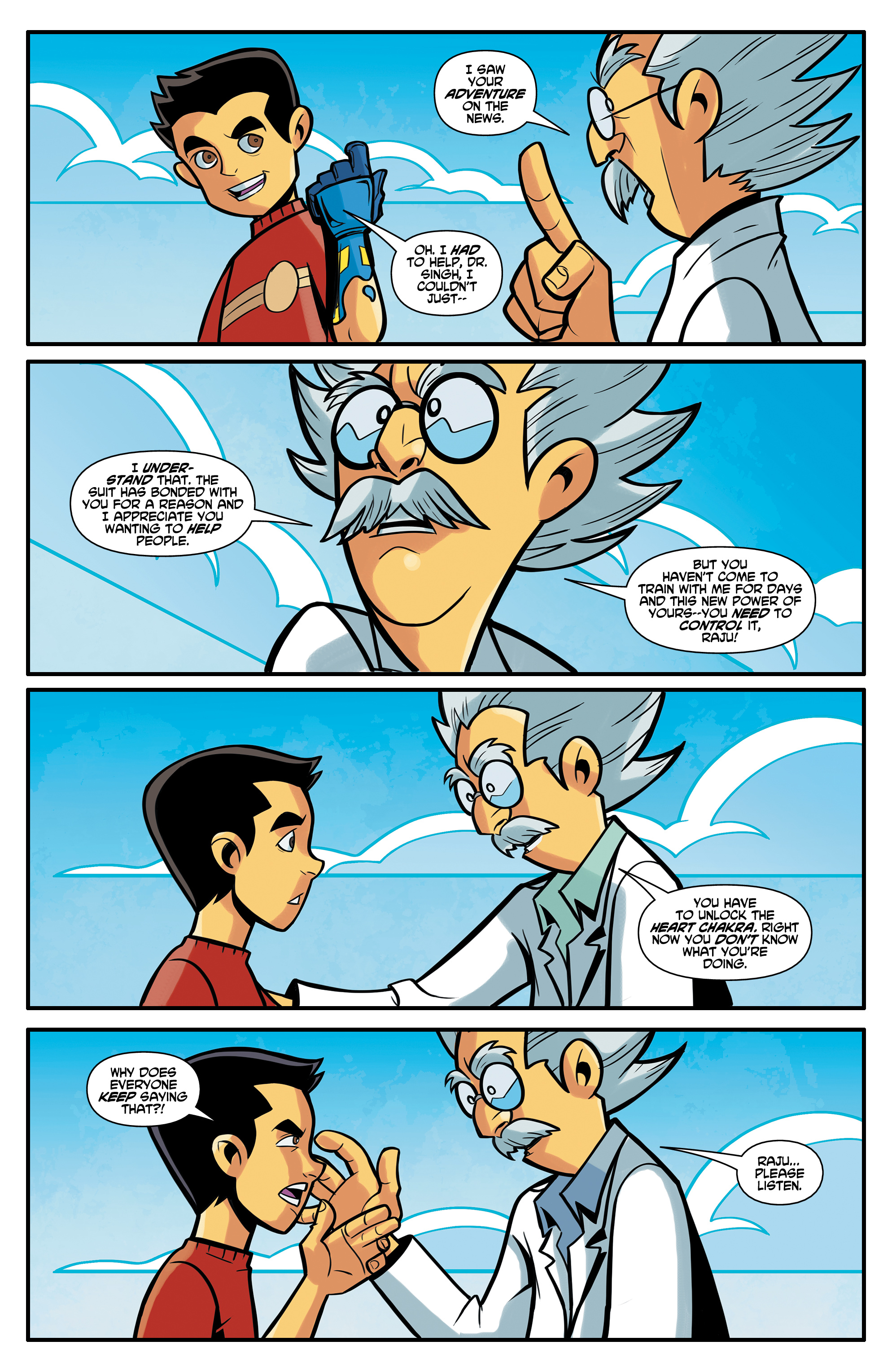 Read online Chakra the Invincible comic -  Issue #5 - 18