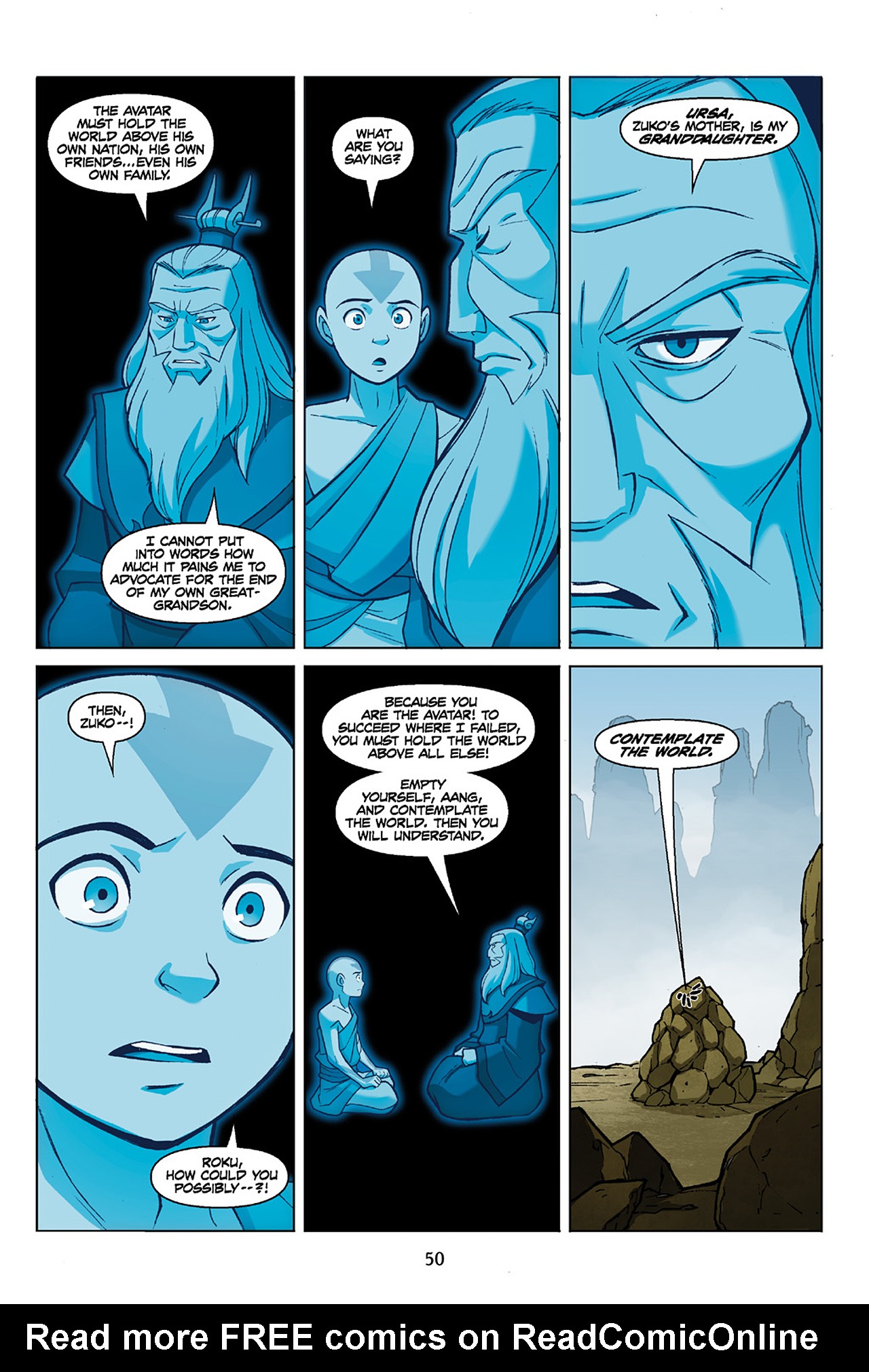 Read online Nickelodeon Avatar: The Last Airbender - The Promise comic -  Issue # Part 3 - 50